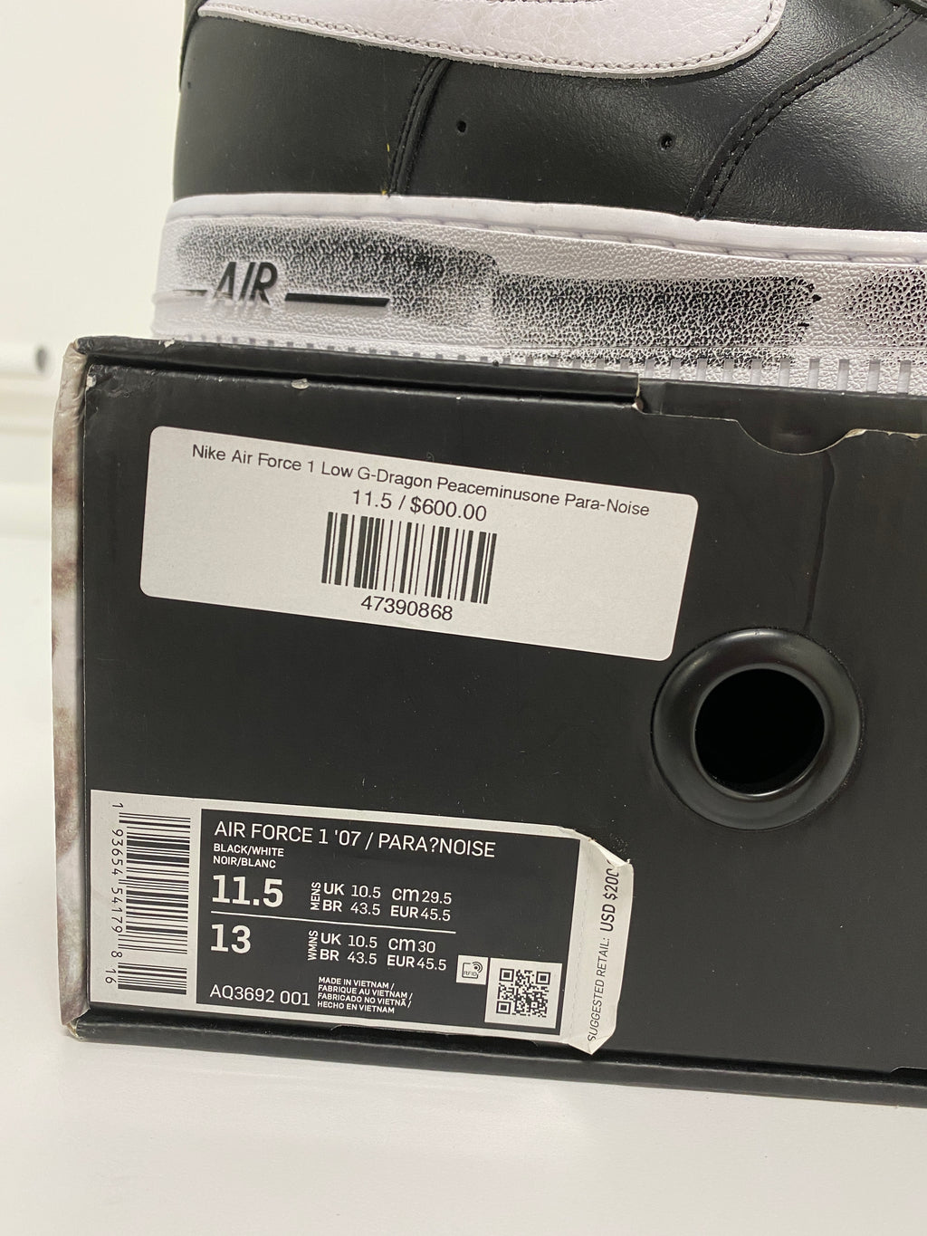 Nike Air Force 1 Paranoise Sz 11.5