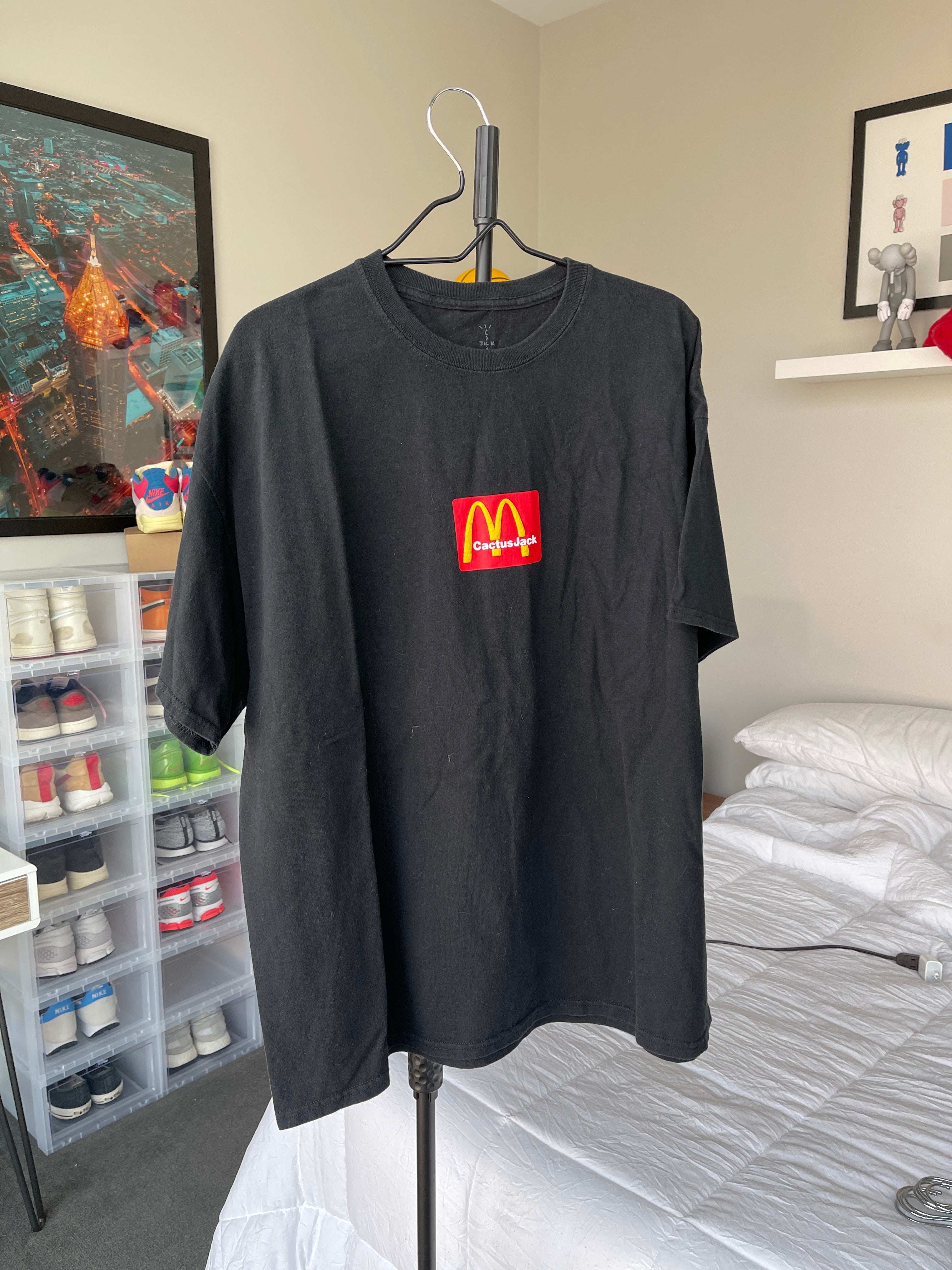 Cactus Jack Mcdonalds T-Shirt Sz XL