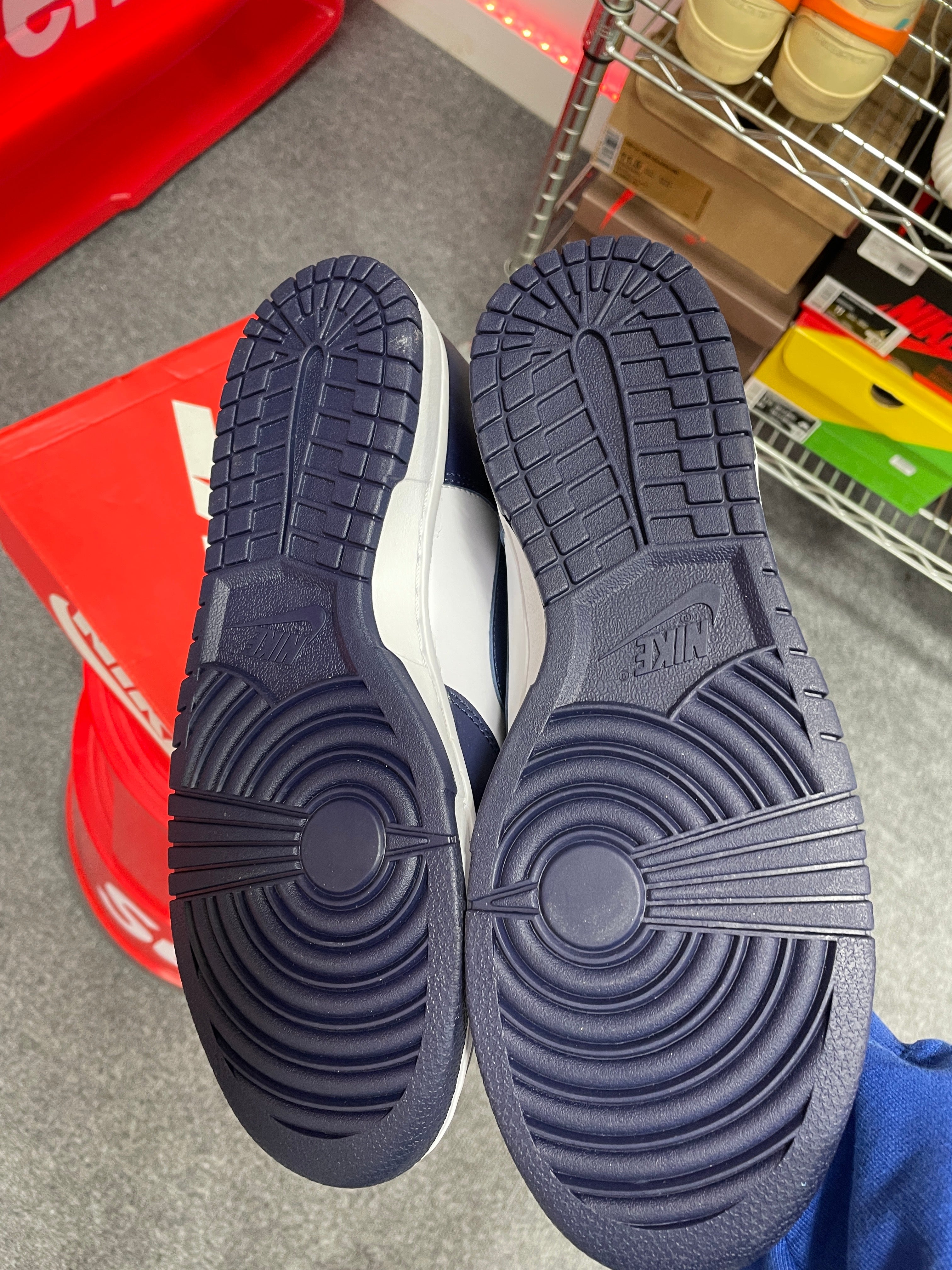 Nike Dunk High Championship Navy Sz 9