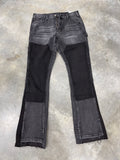 MNML Flared Multi Cut Denim Sz 31
