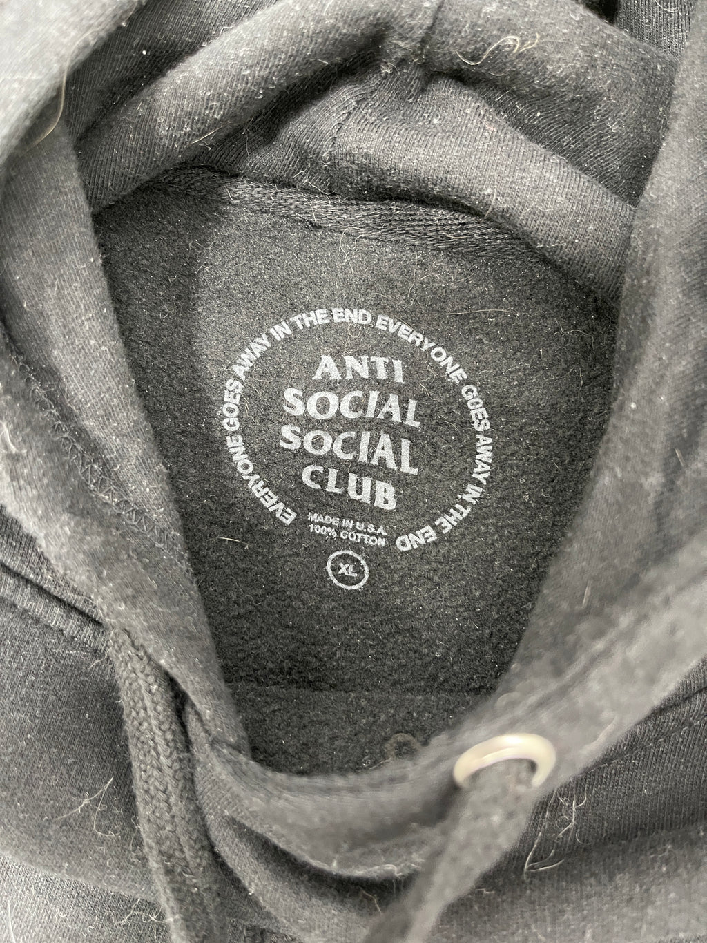 ASSC x Faze Clan Hoodie Black Sz XL
