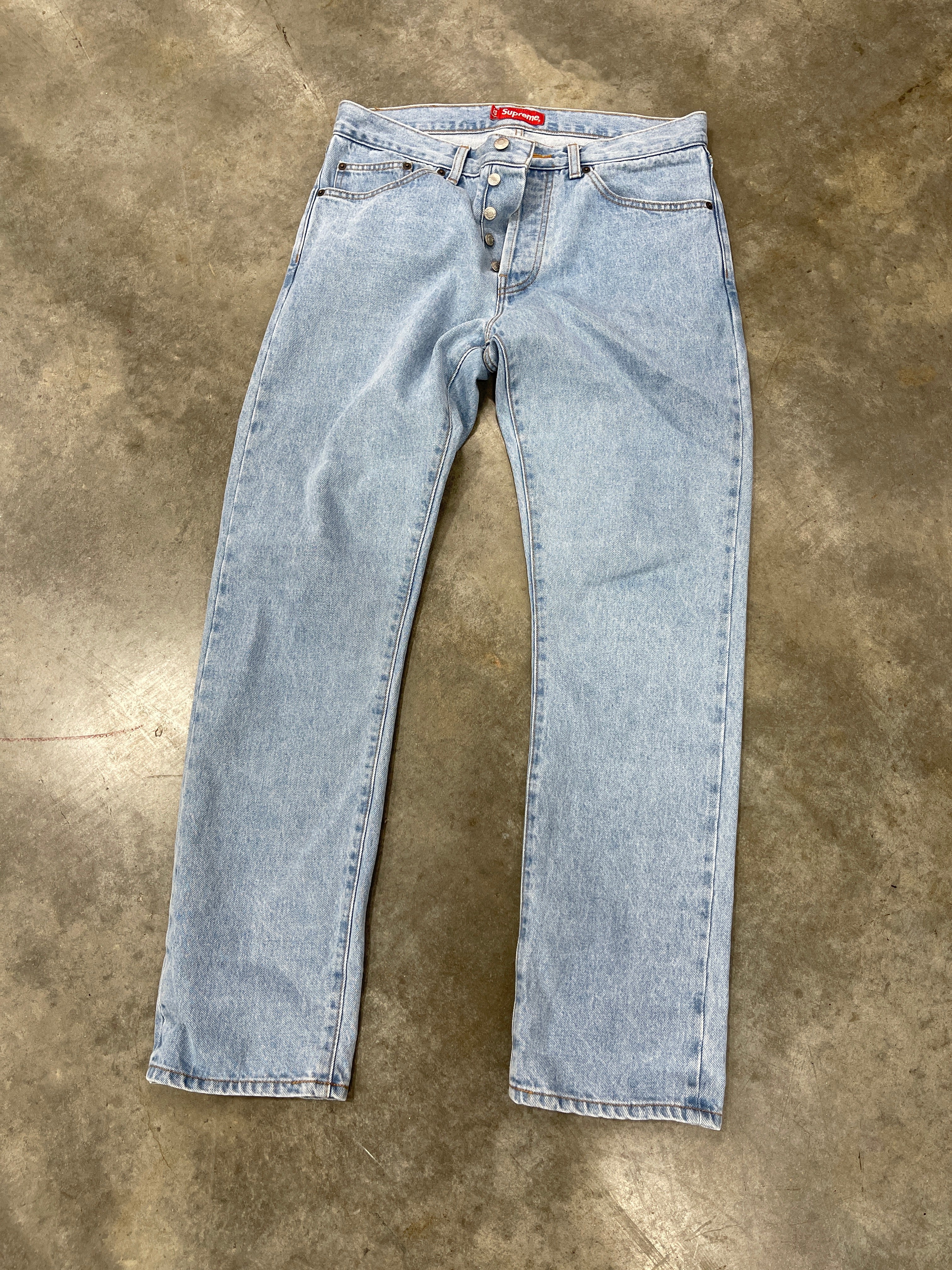 Supreme Blue Denim sz 32