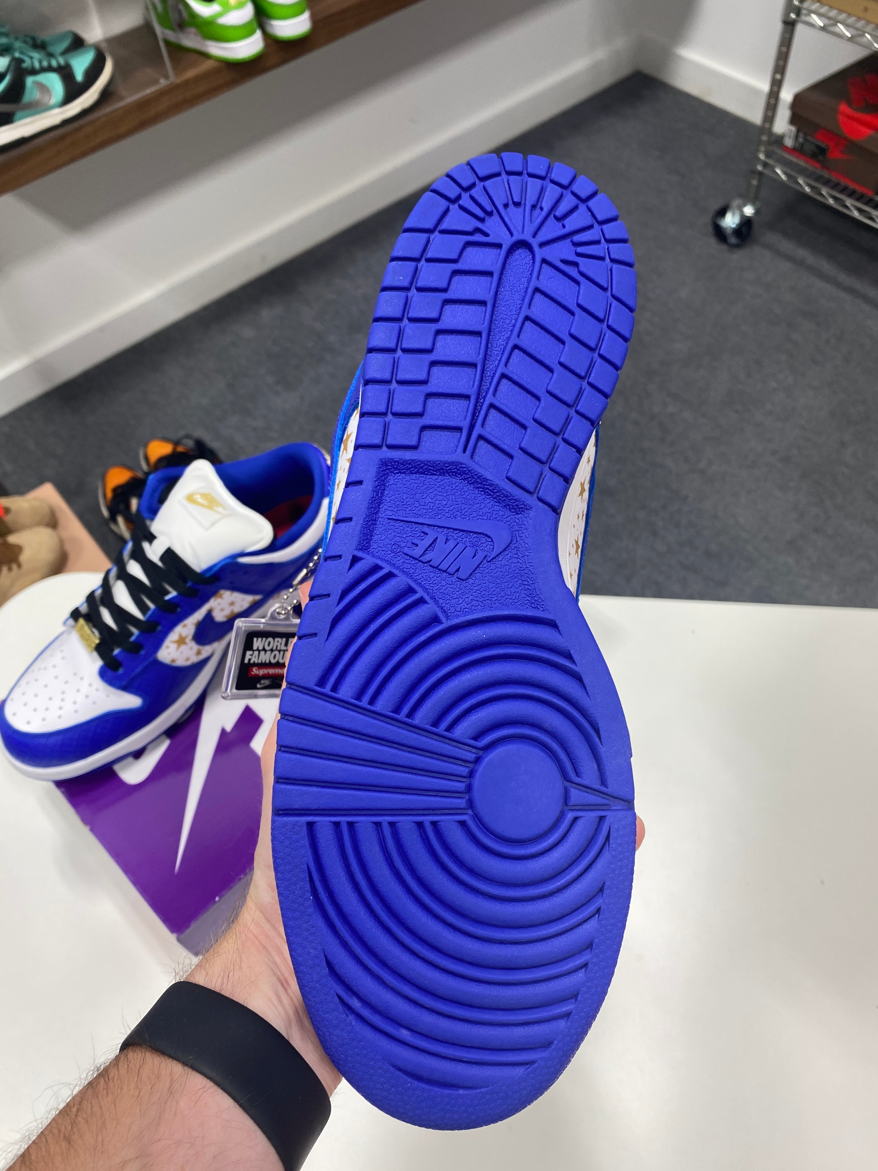 Nike x Supreme Dunk Low Sz 10.5 - Blue