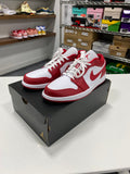 Jordan 1 Low Gym Red White Sz 11