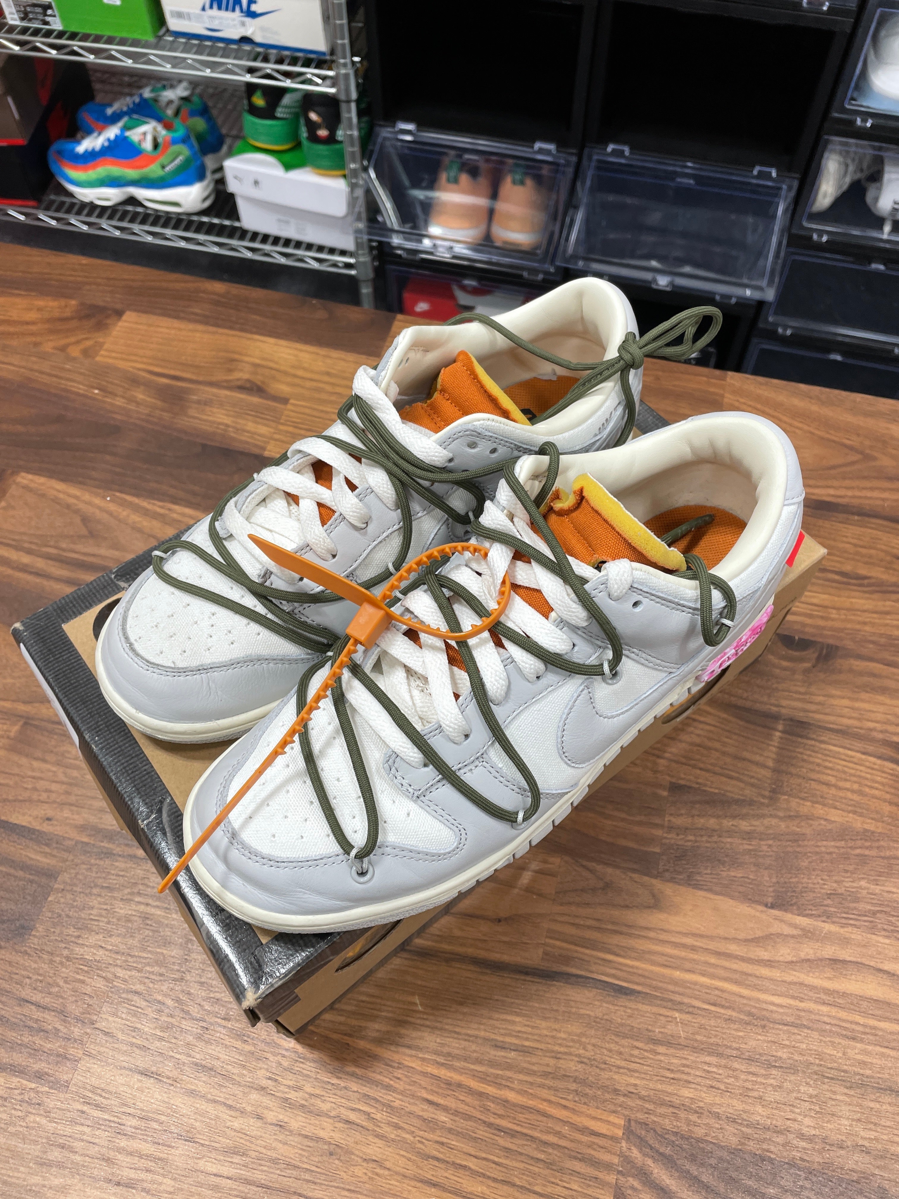 Nike x Off White Dunk Lot 22/50 Sz 8.5
