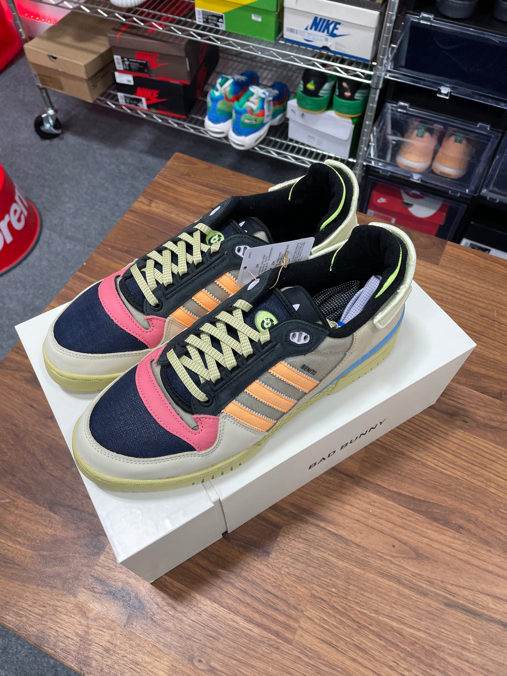 adidas Forum Powerphase Bad Bunny Benito Sz 11
