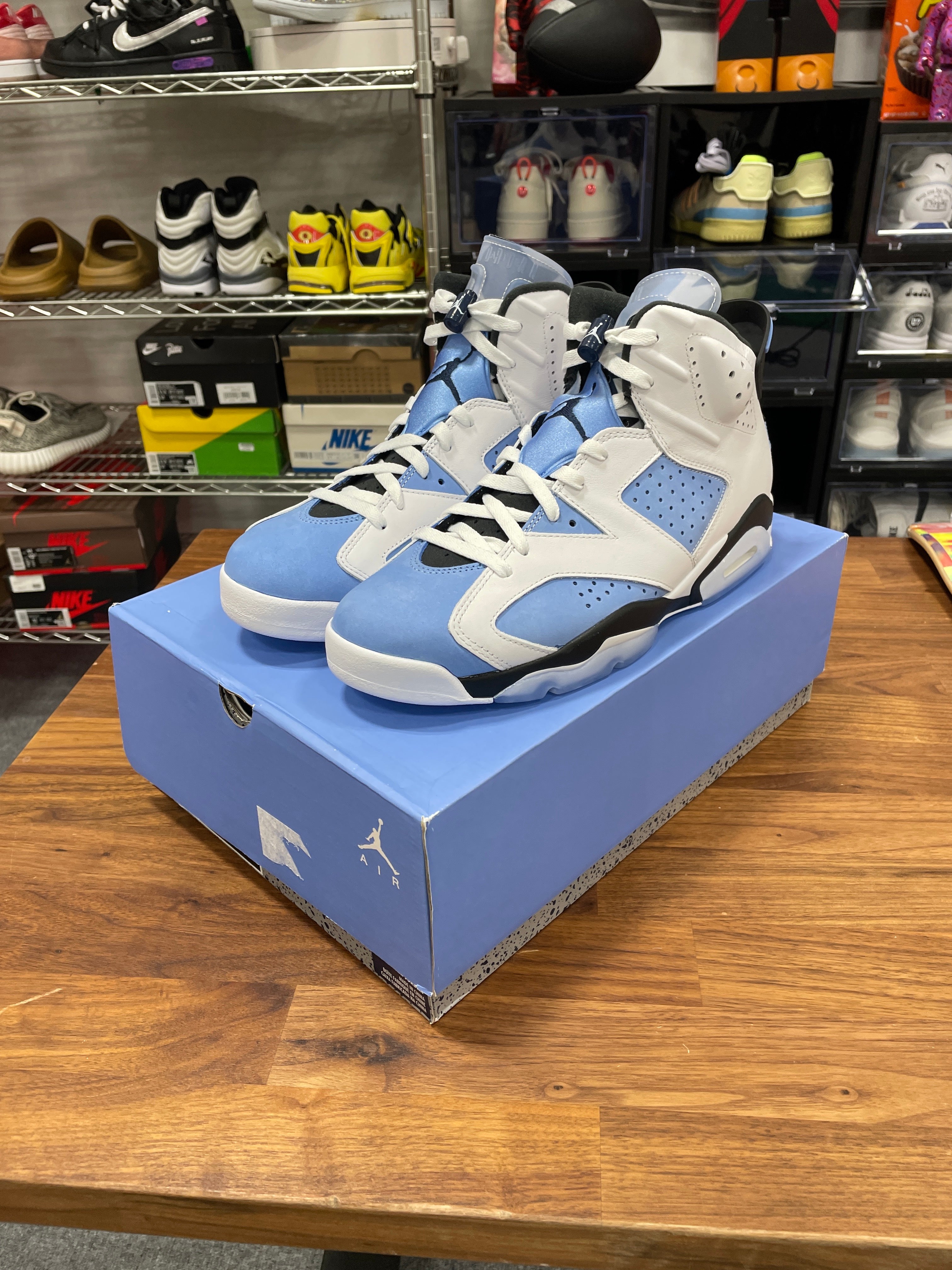 Jordan 6 Retro UNC White Sz 11