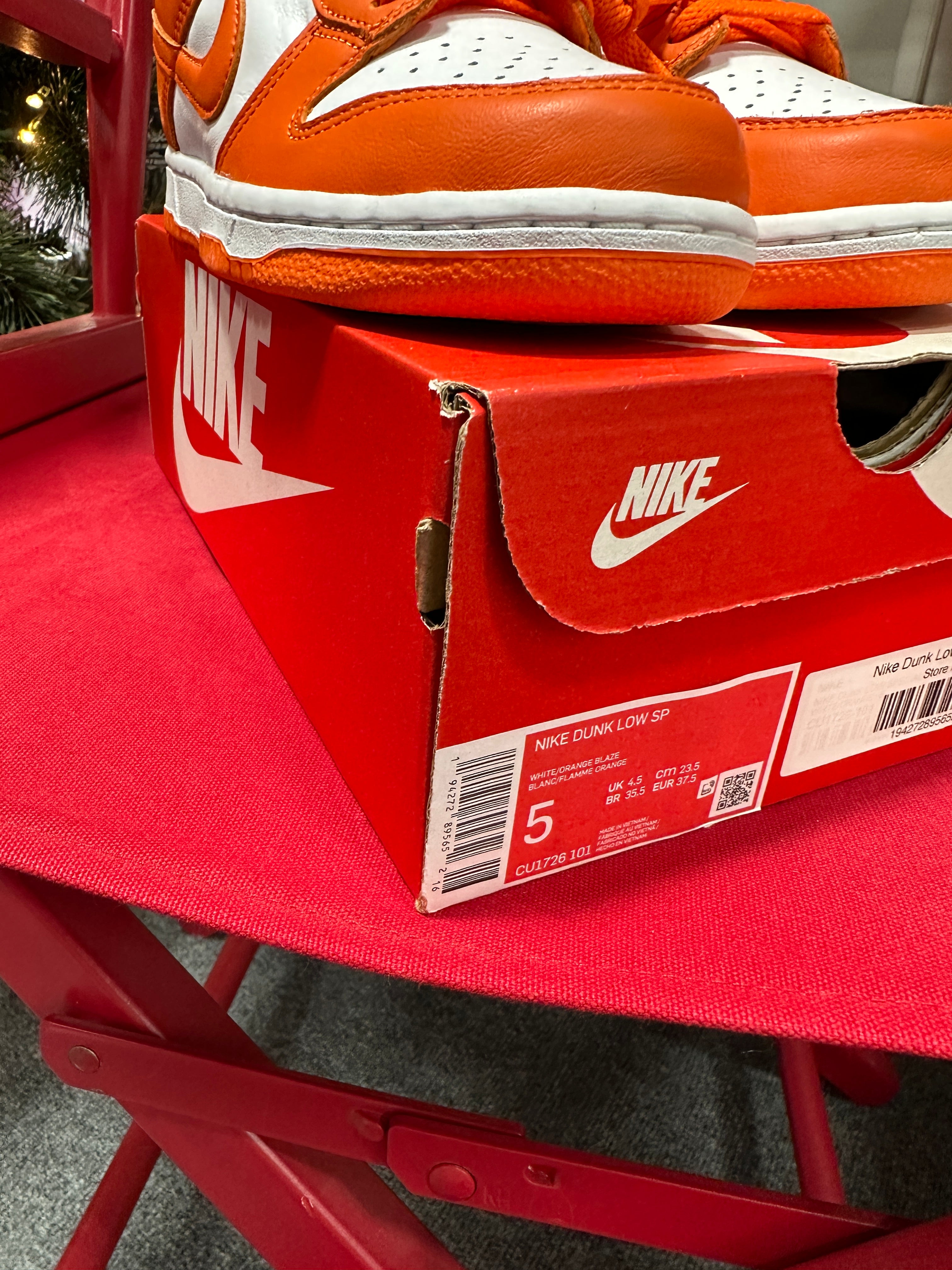 Nike Dunk Low Syracuse (W) Sz 5