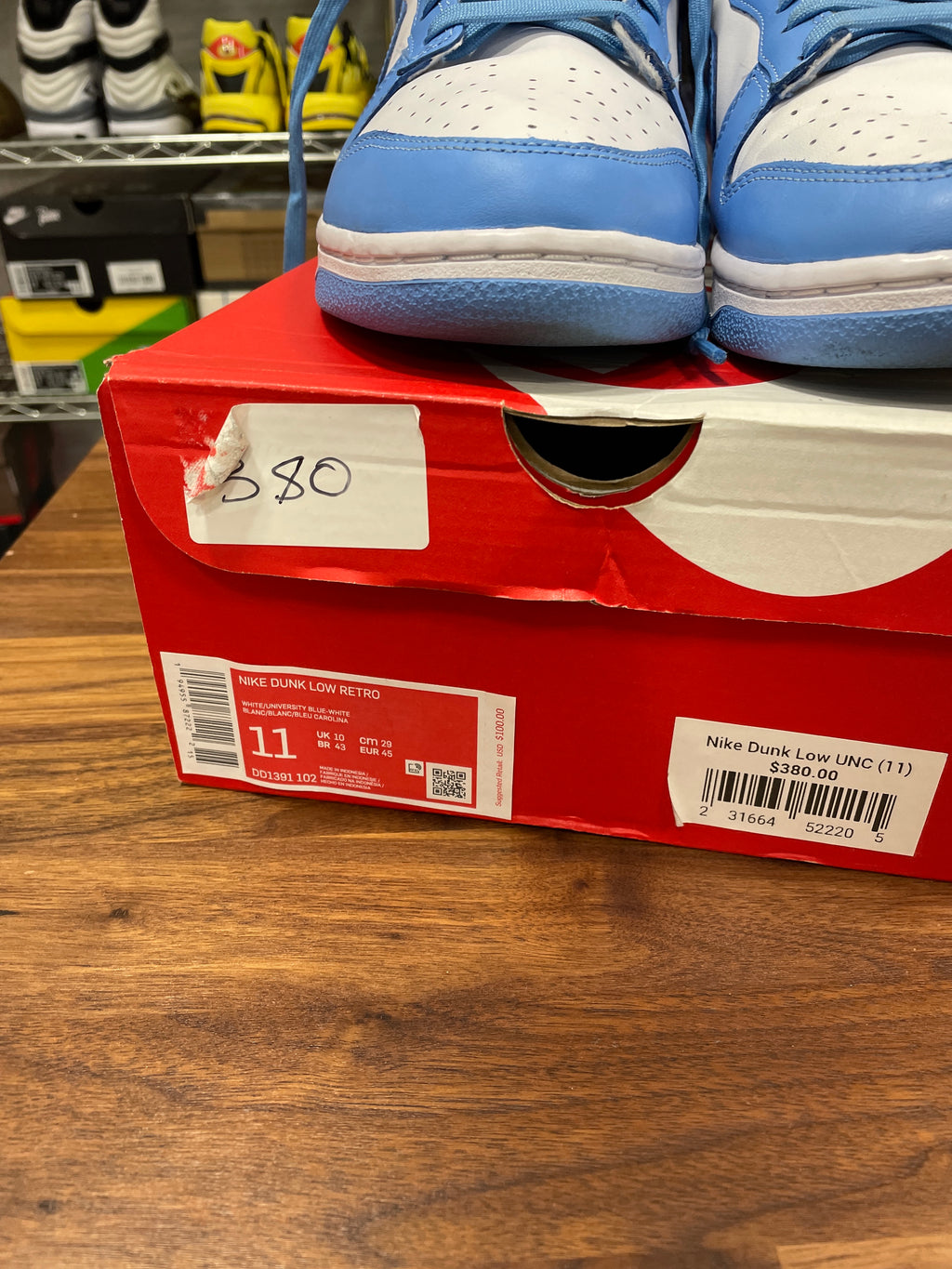 Nike Dunk Low UNC (2021) Sz 11