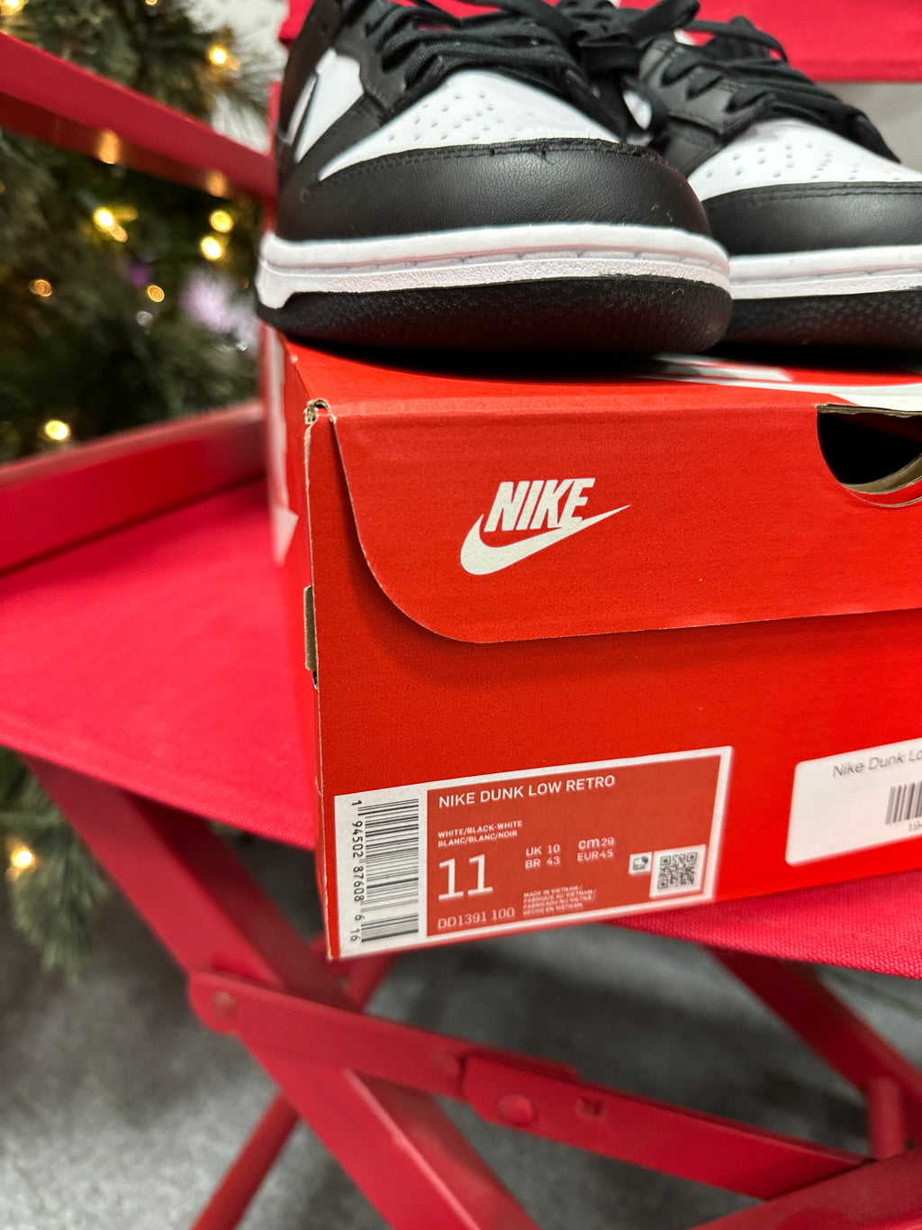 Nike Dunk Low Panda Sz 11