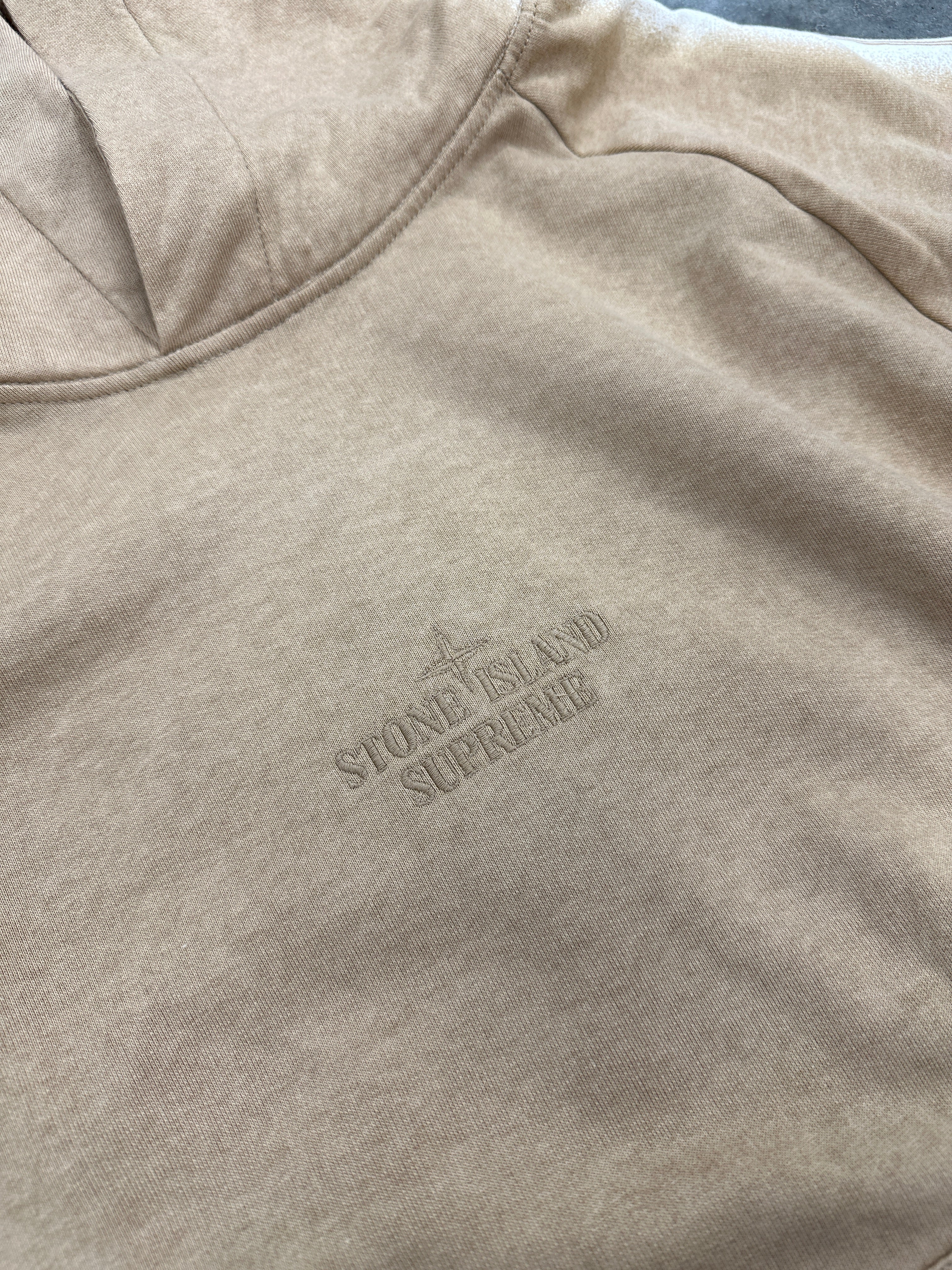 Supreme Stone Island Stripe Hooded Sweatshirt