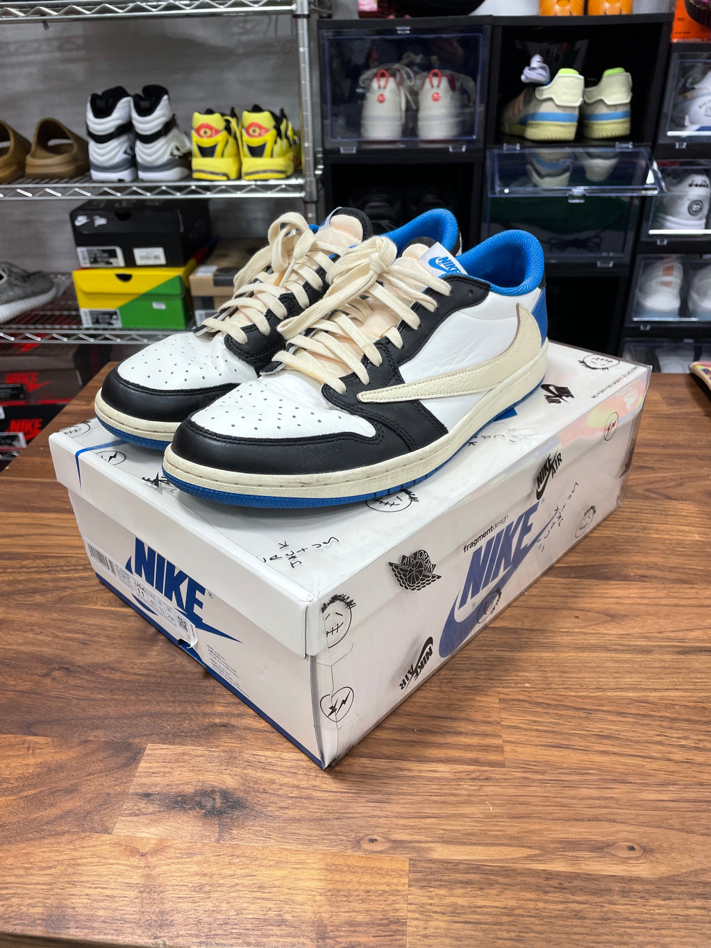 Jordan 1 Low Fragment x Travis Scott Low Sz 11