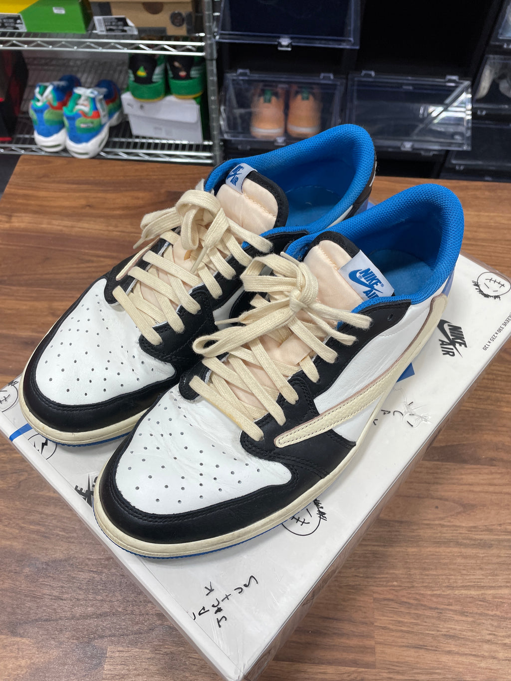 Jordan 1 Low Fragment x Travis Scott Low Sz 11