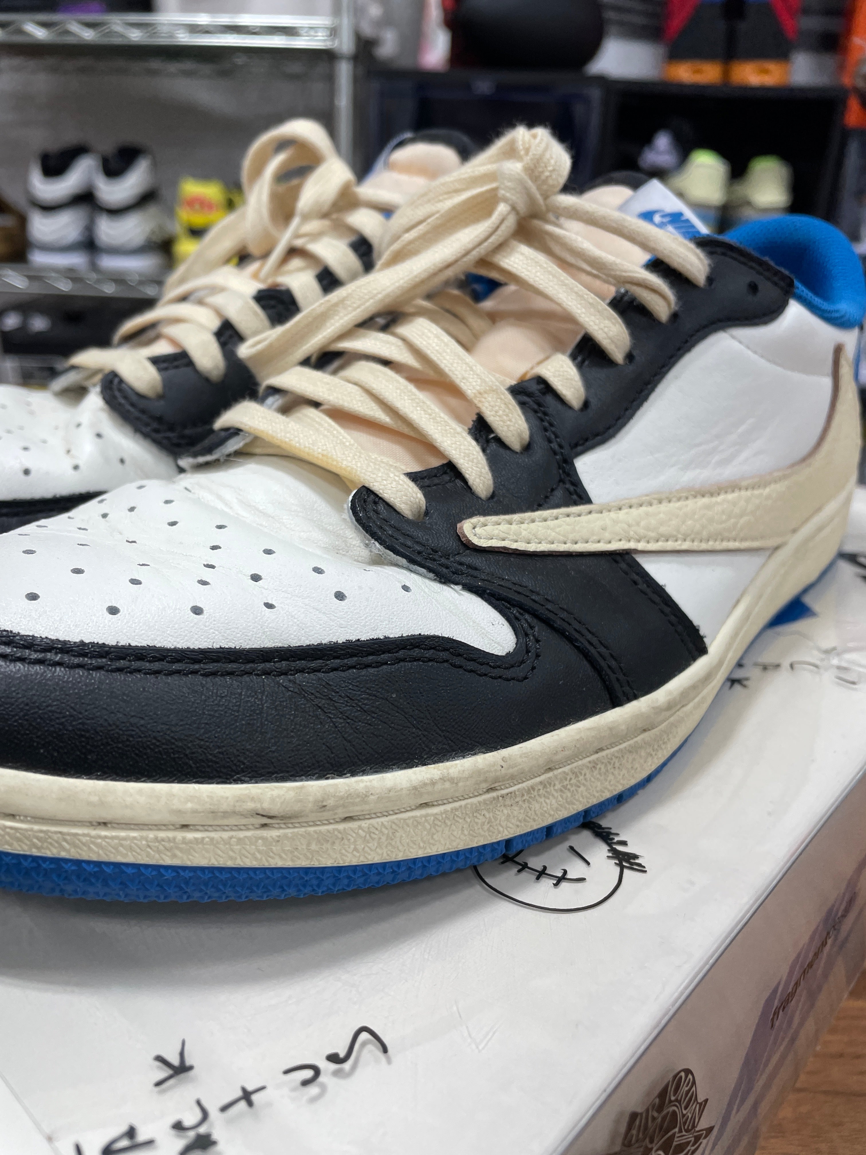Jordan 1 Low Fragment x Travis Scott Low Sz 11