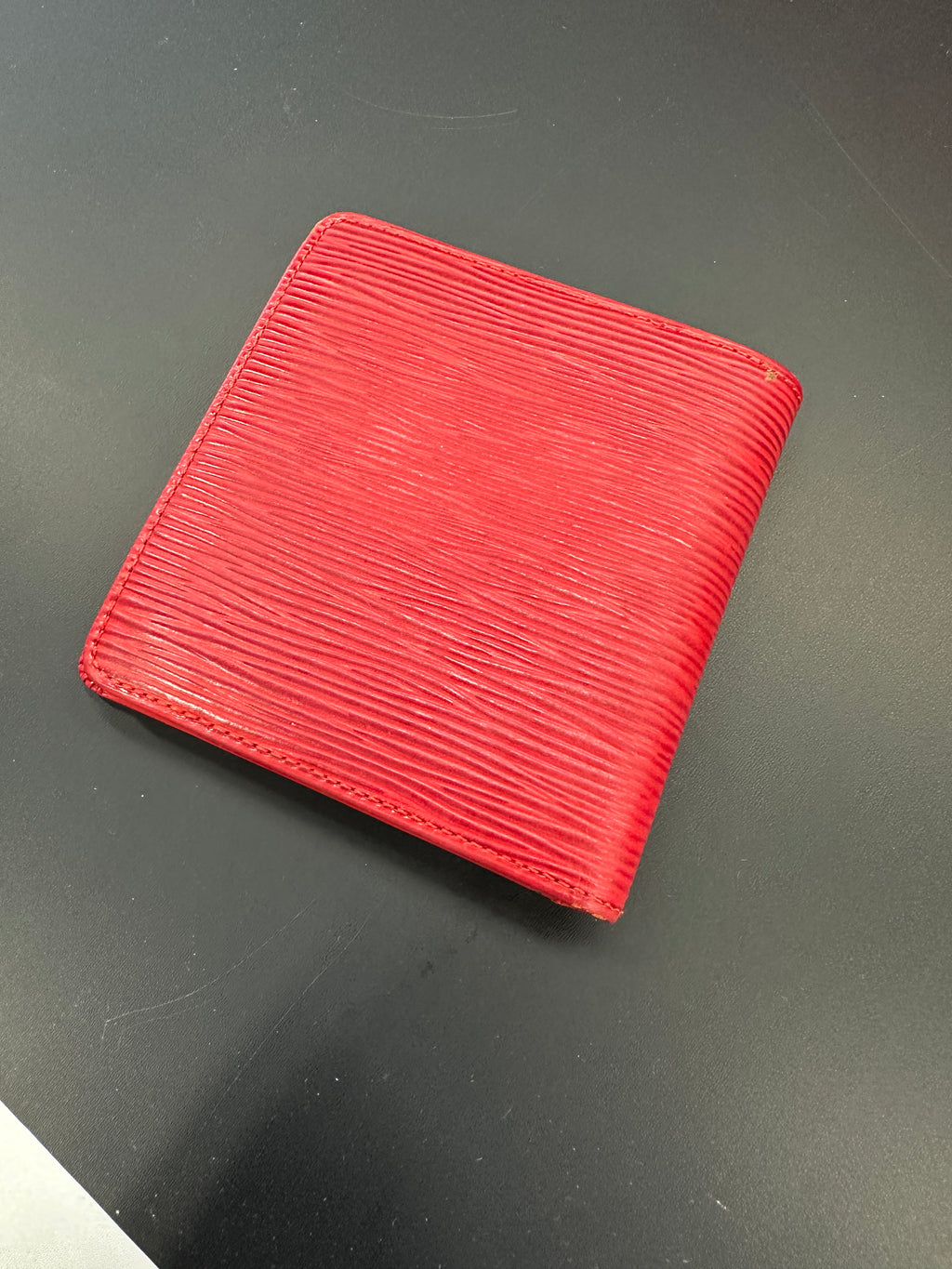 Louis Vuitton Epi Wallet Red