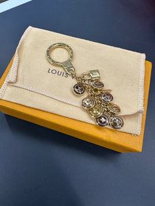 Louis Vuitton Brown Charms Keychain