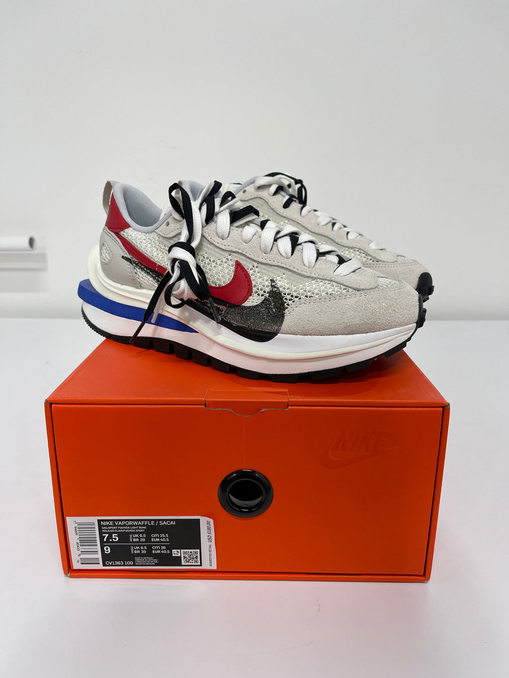 Nike Sacai Vapor Waffle Sz 7.5