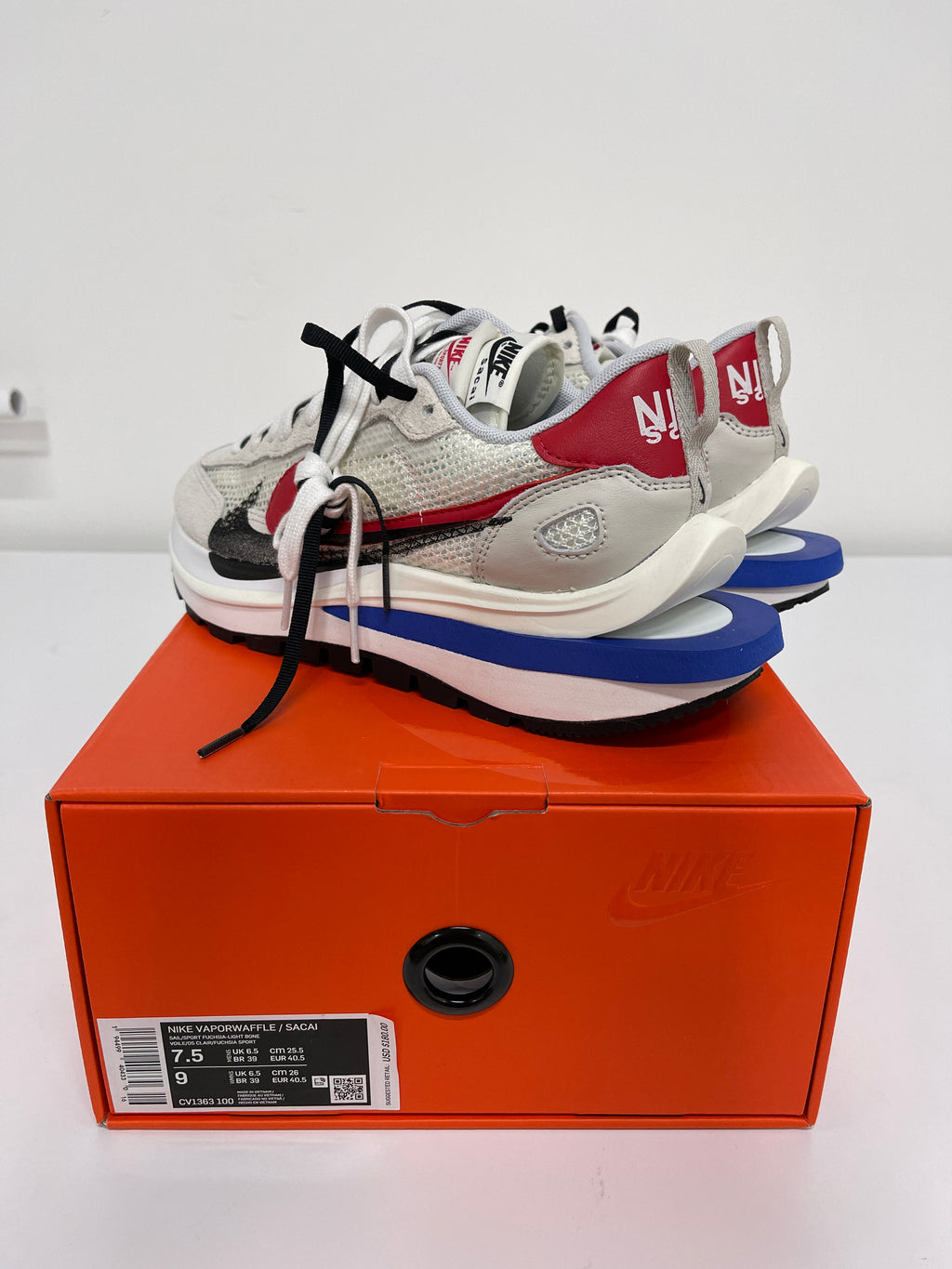 Nike Sacai Vapor Waffle Sz 7.5