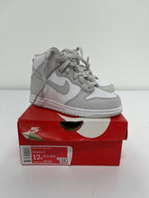 Load image into Gallery viewer, Nike Dunk High Vast Grey Sz 12c
