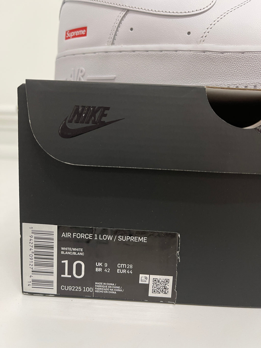 Nike Air Force 1 Supreme Sz 10