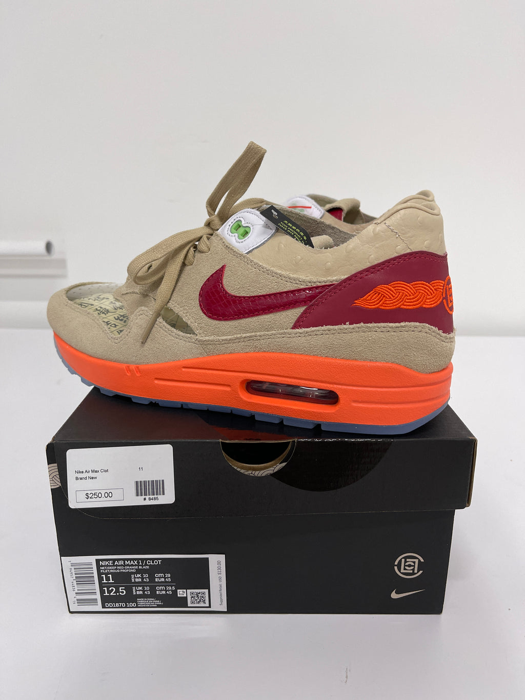 Nike Air Max 1 Clot Sz 11