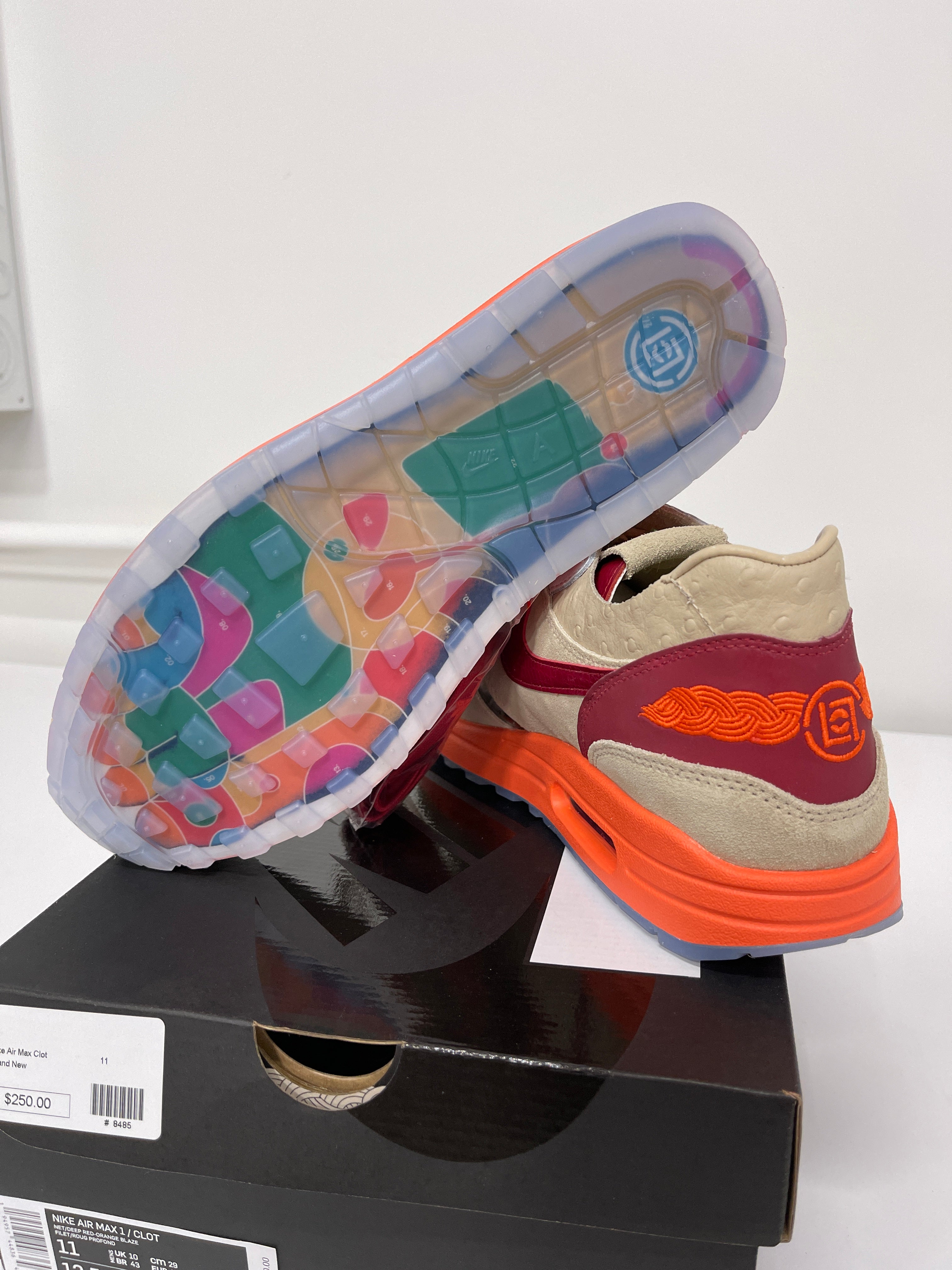 Nike Air Max 1 Clot Sz 11