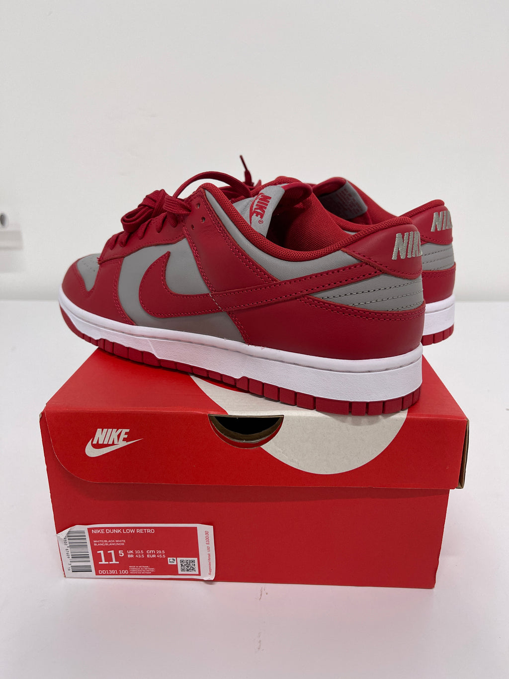 Nike Dunk Low University Red Sz 11.5