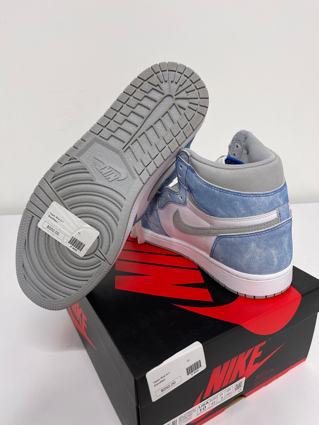 Nike Air Jordan 1 Hyper Royal Sz 10