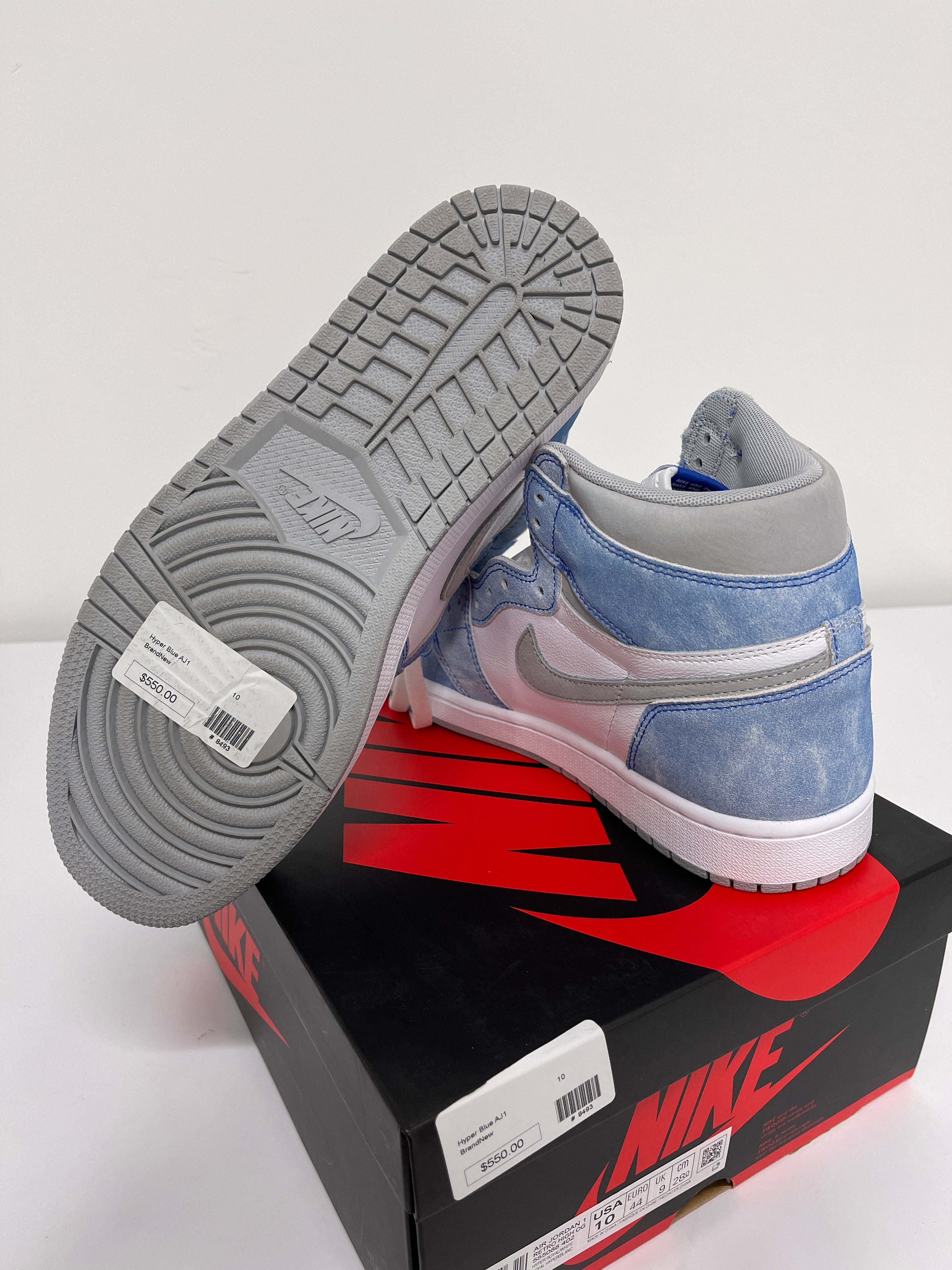 Nike Air Jordan 1 Hyper Royal Sz 10
