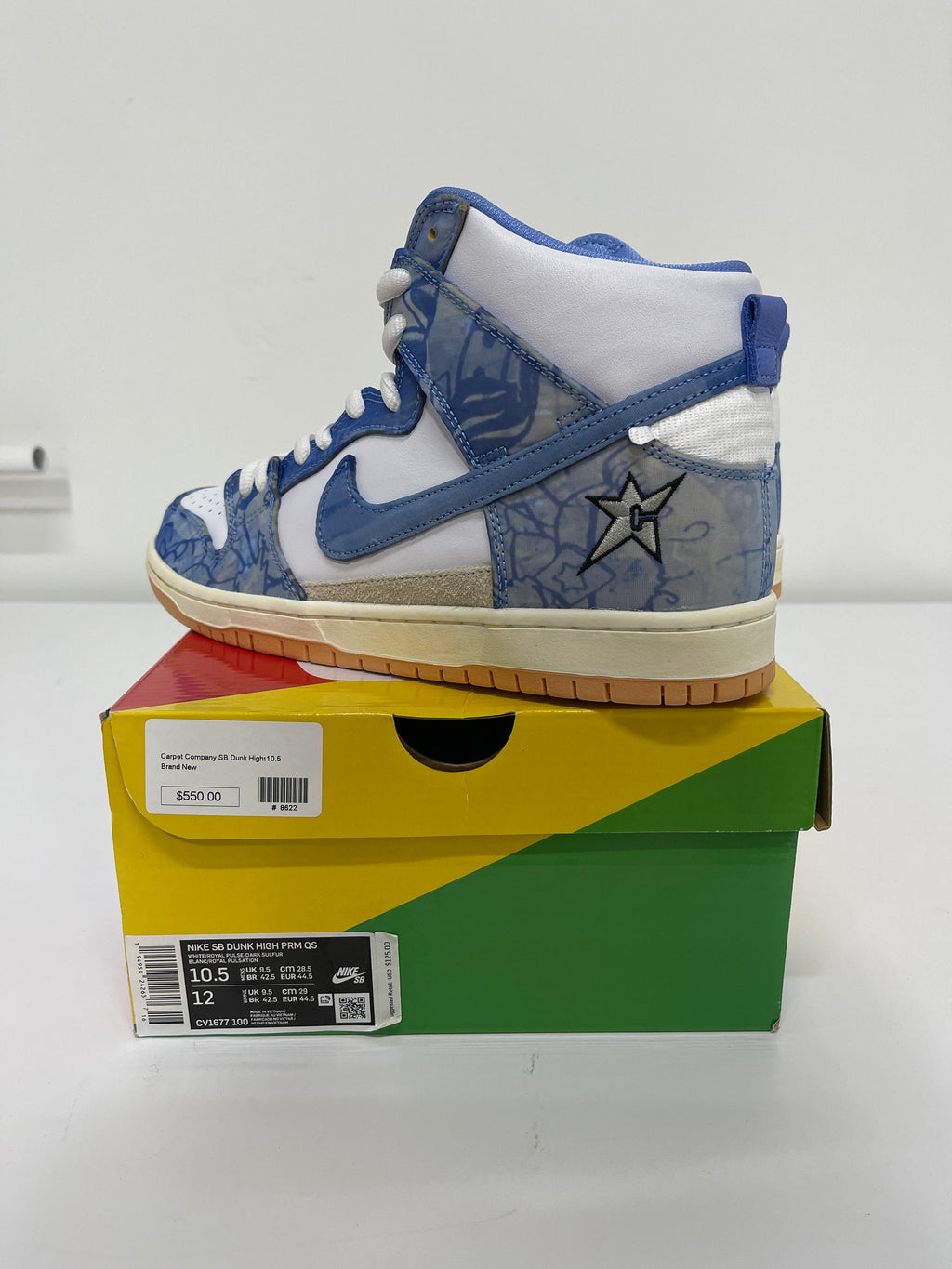 Nike SB Dunk High Carpet Co Sz 10.5