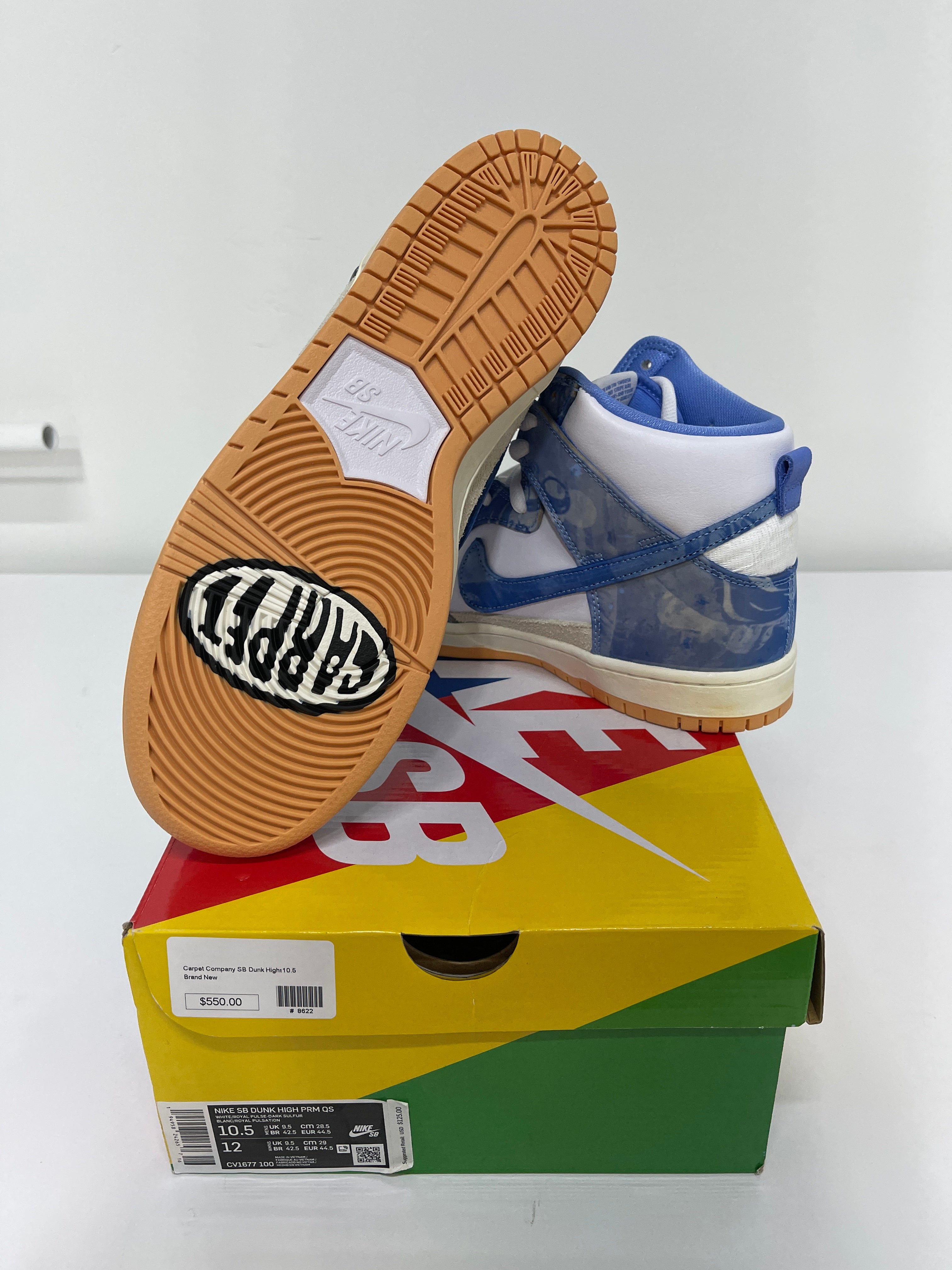 Nike SB Dunk High Carpet Co Sz 10.5