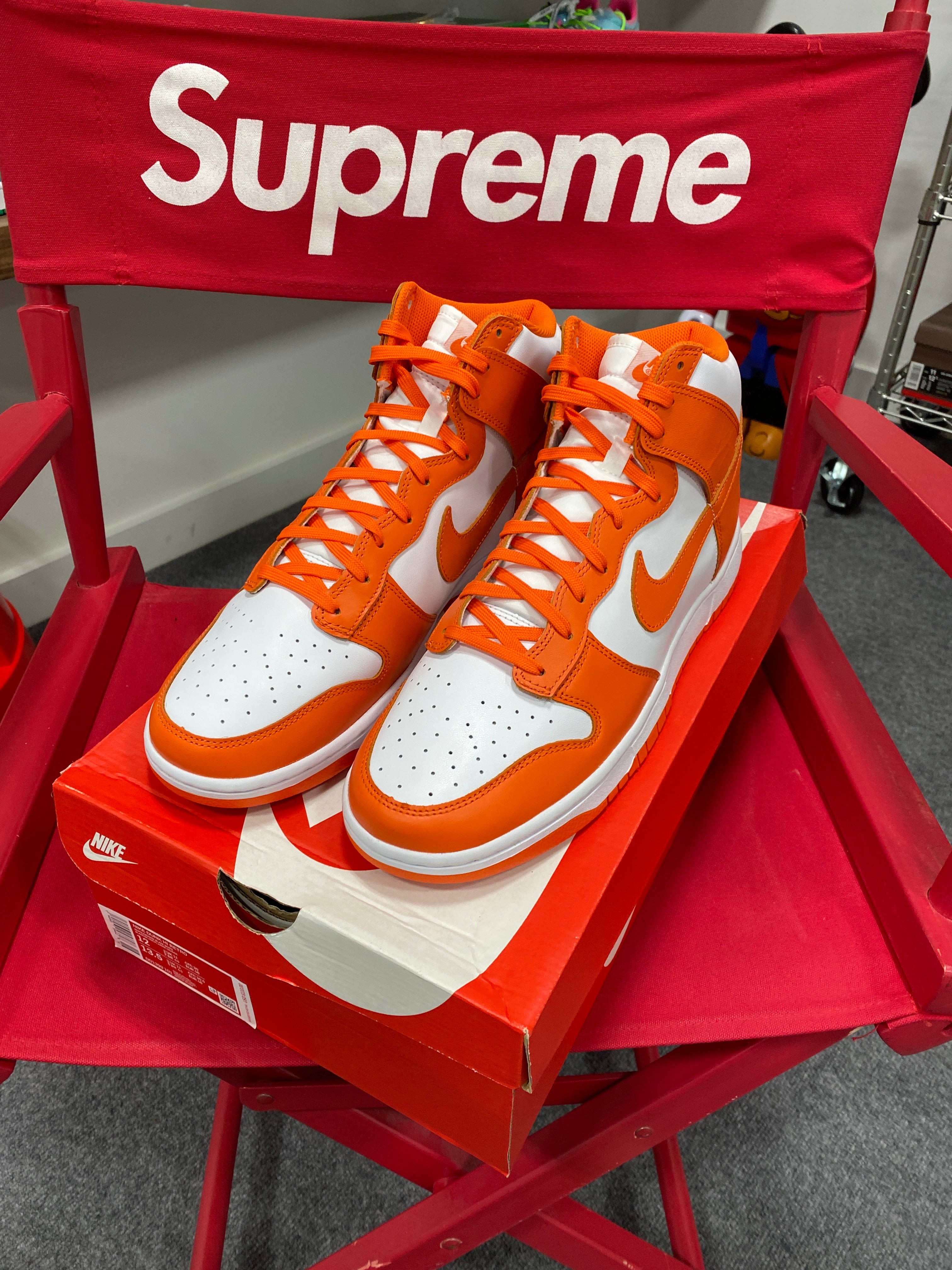 Nike Dunk High Syracuse (2021) Sz 12