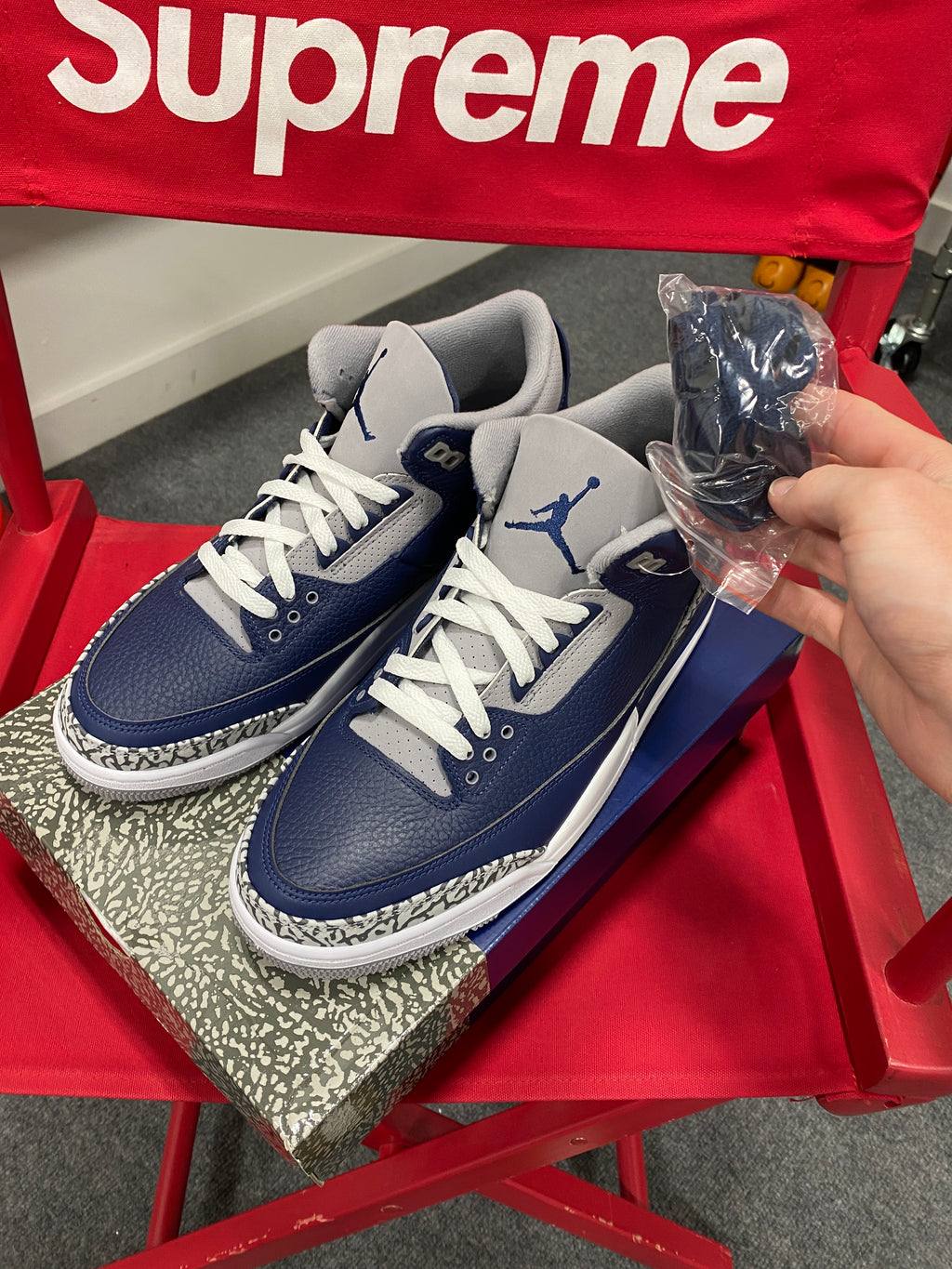 Jordan 3 Retro Georgetown (2021) Sz 10