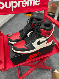 Jordan 1 Retro High Bred Toe Sz 12
