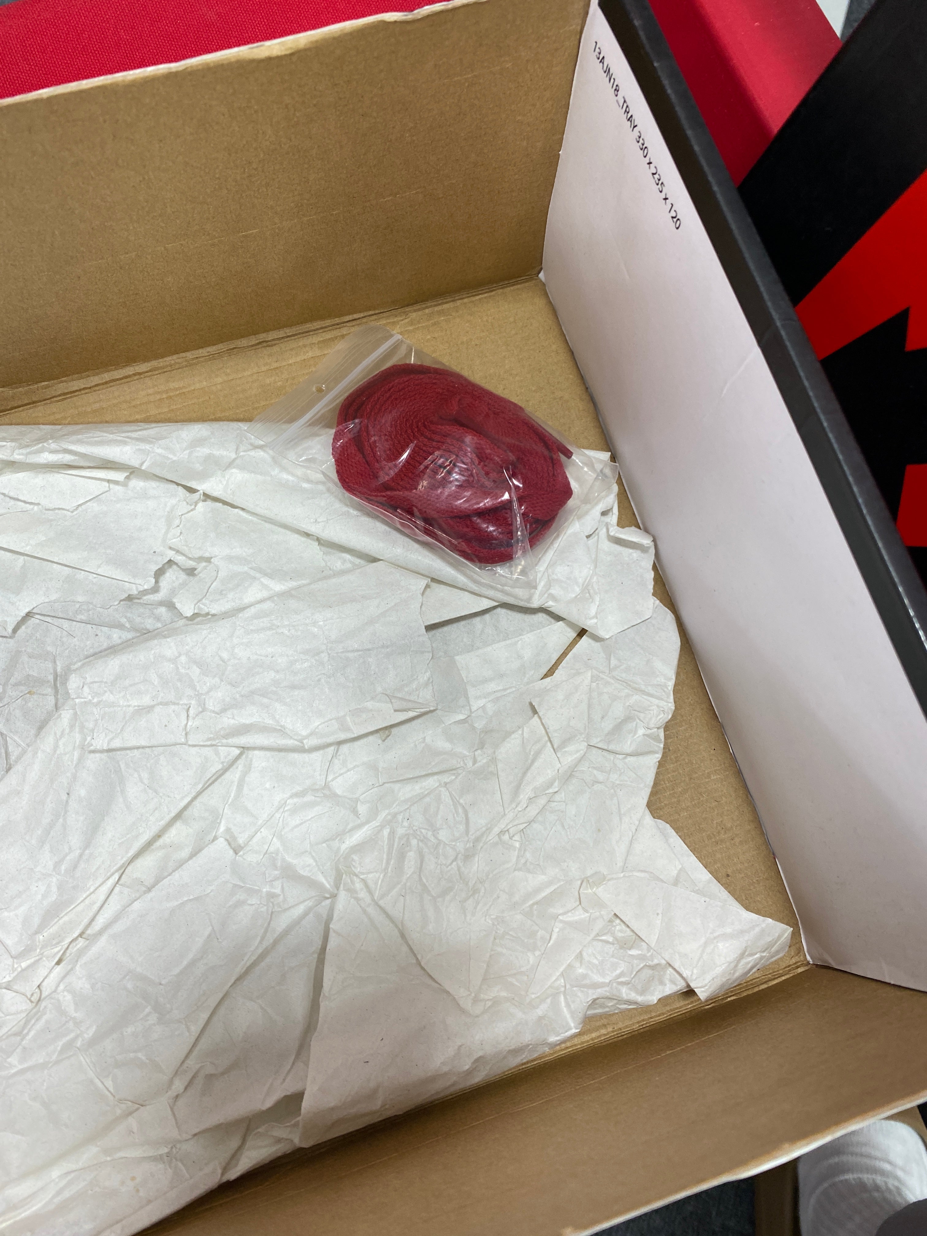 Jordan 1 Retro High Bred Toe Sz 12