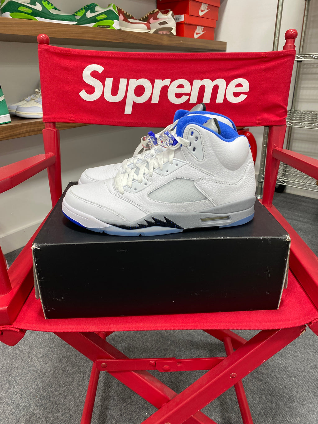 Jordan 5 Retro White Stealth (2021) Sz 11.5