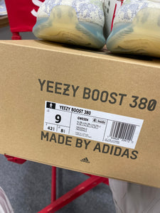 adidas Yeezy Boost 380 Alien Blue Sz 9