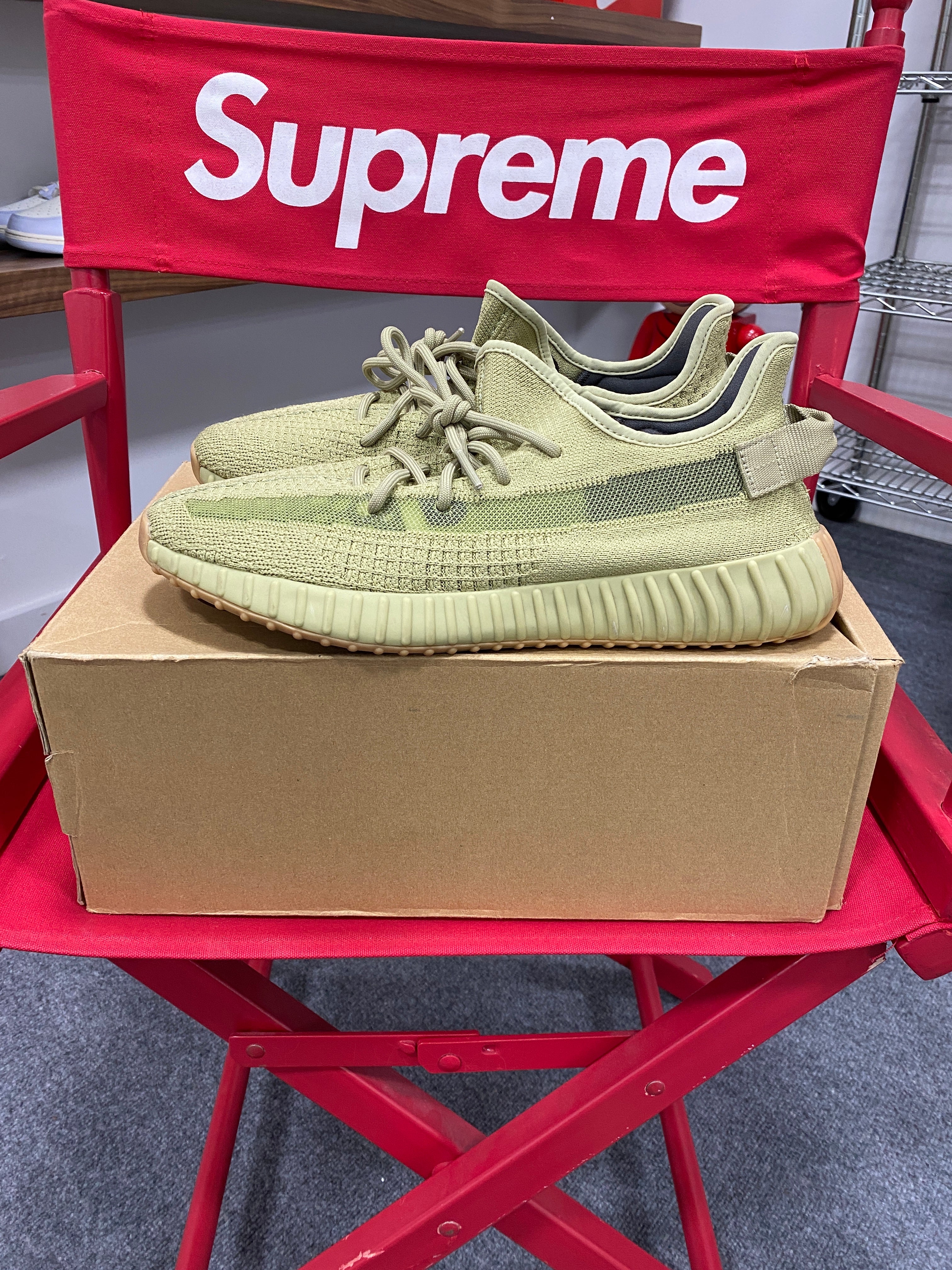 adidas Yeezy Boost 350 V2 Sulfur Sz 12