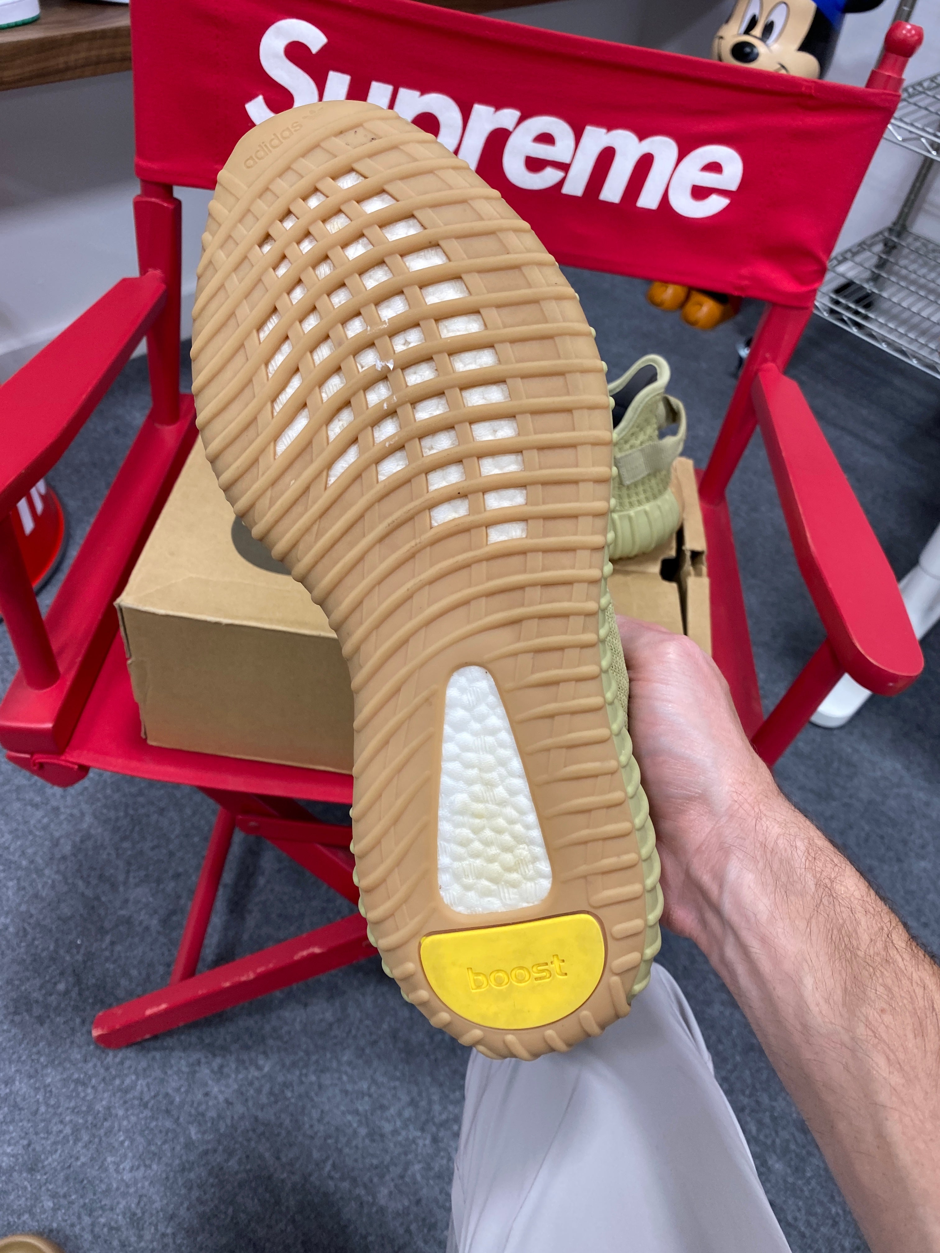 adidas Yeezy Boost 350 V2 Sulfur Sz 12
