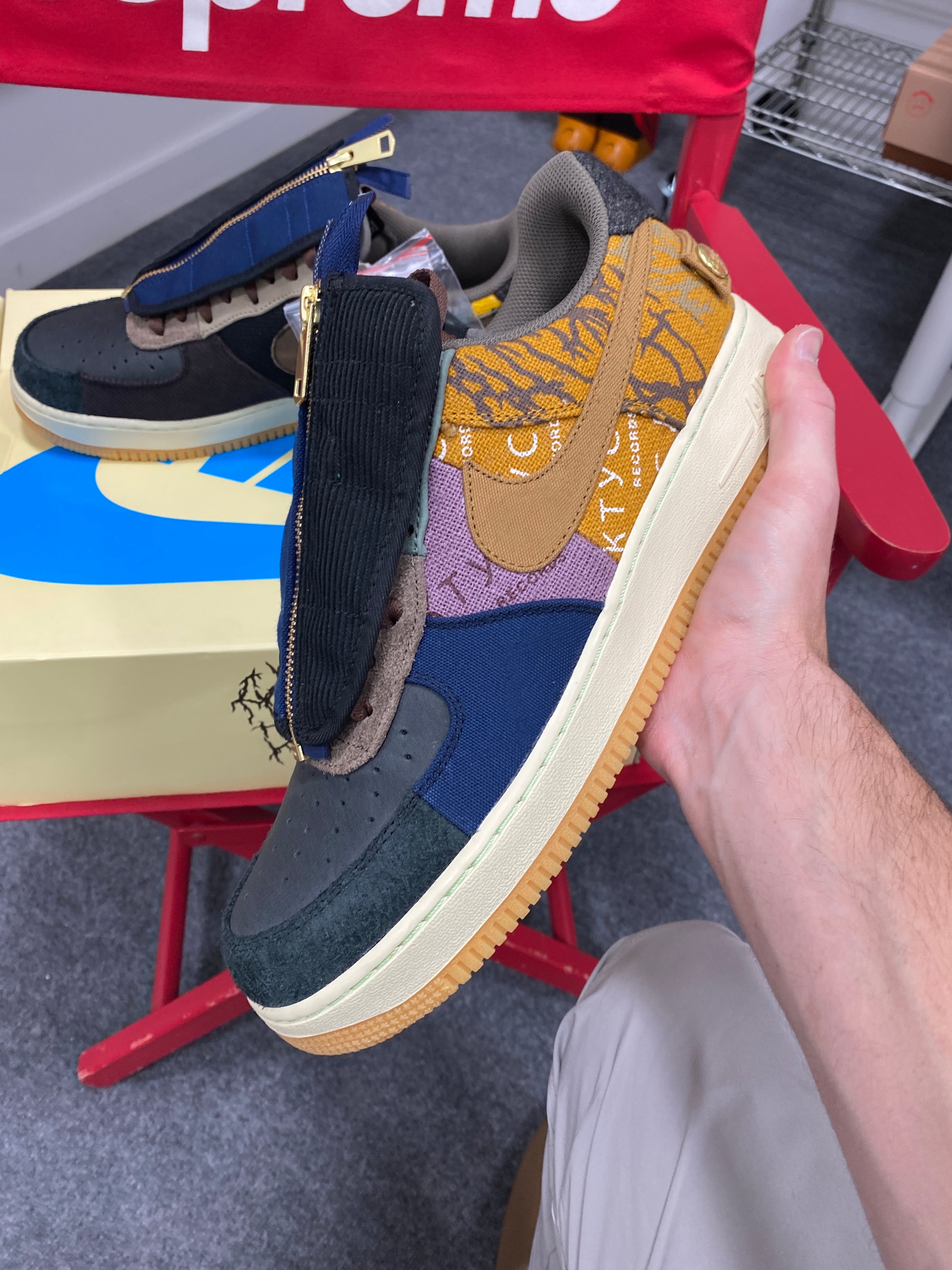 Nike AF1 Low Travis Scott Cactus Jack Sz 11.5