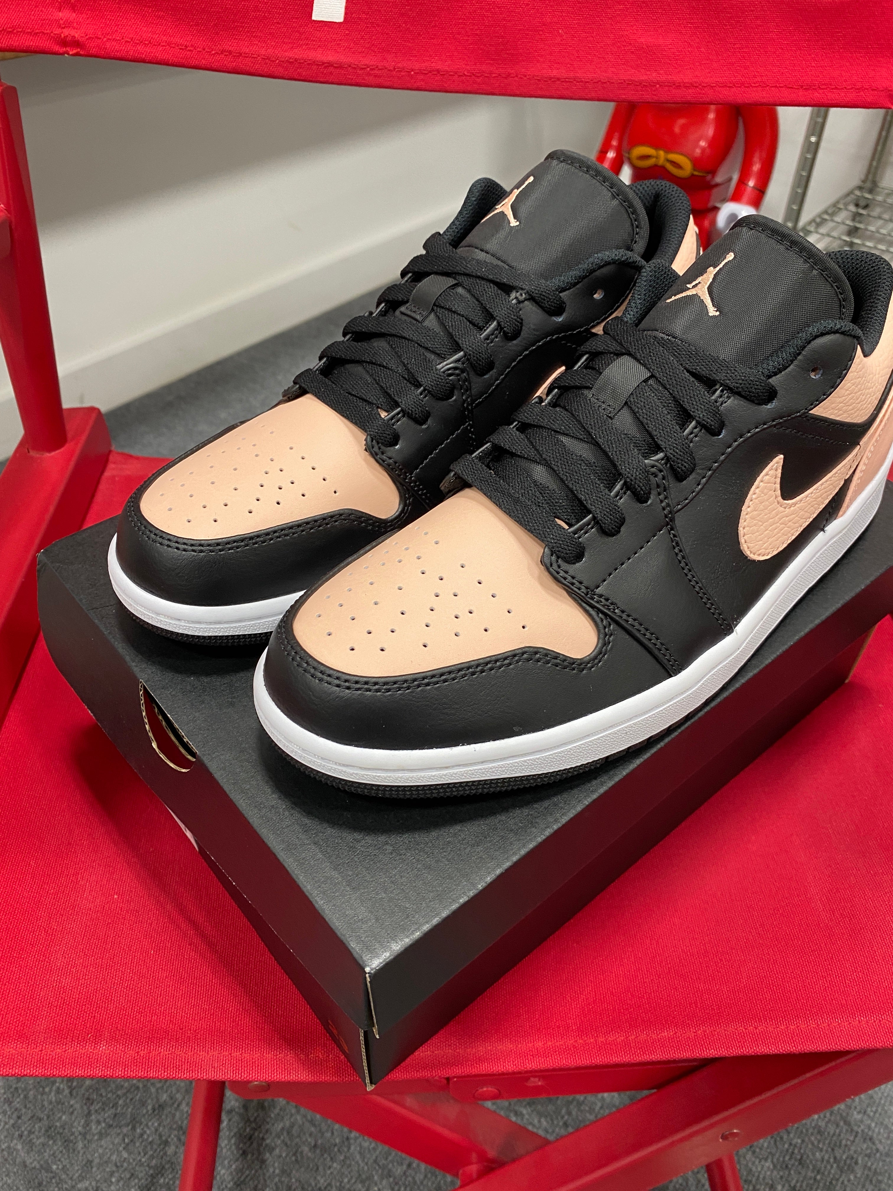 Jordan 1 Low Crimson Tint Sz 10