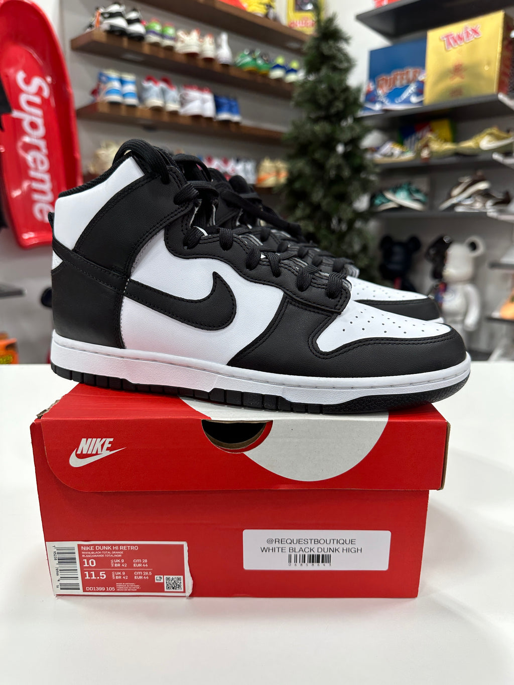 Nike Dunk High Panda Sz 10