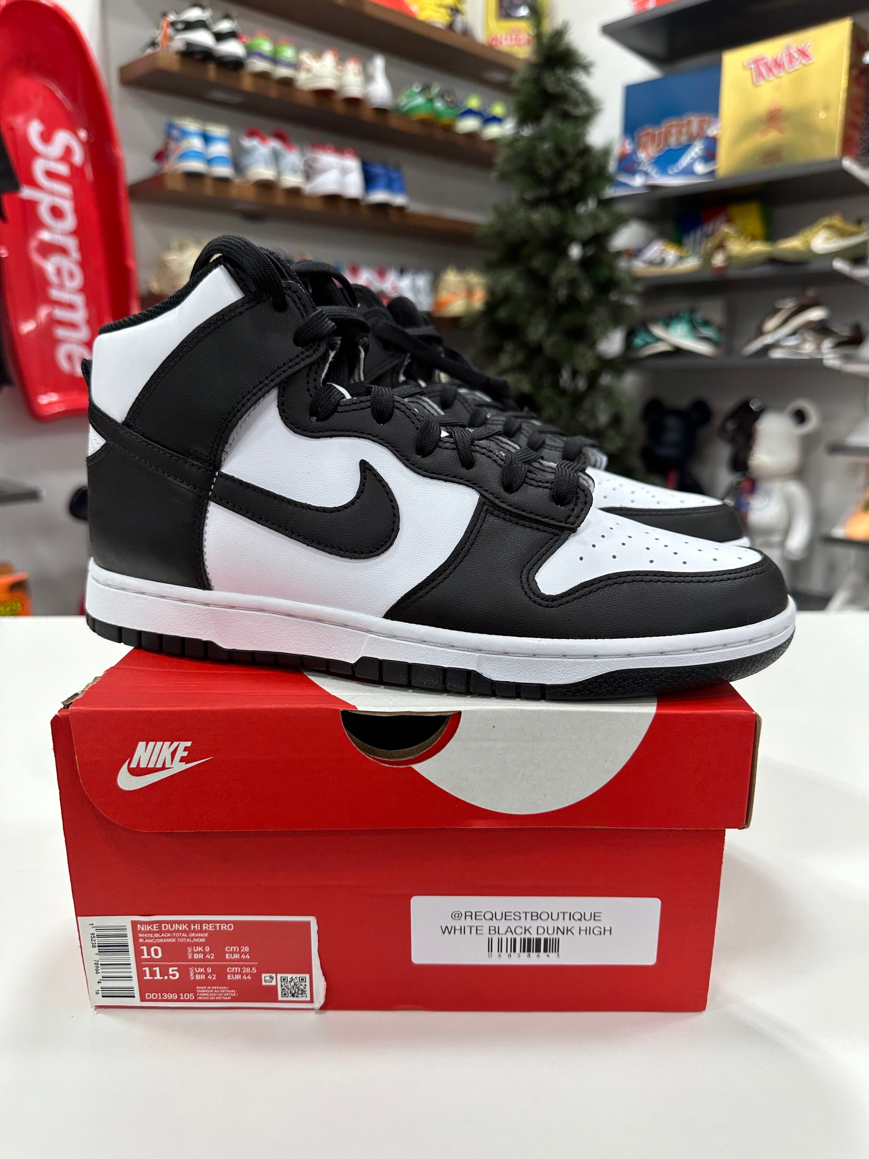 Nike Dunk High Panda Sz 10