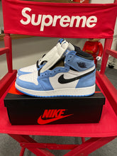 Load image into Gallery viewer, Jordan 1 High White University Blue 6.5y
