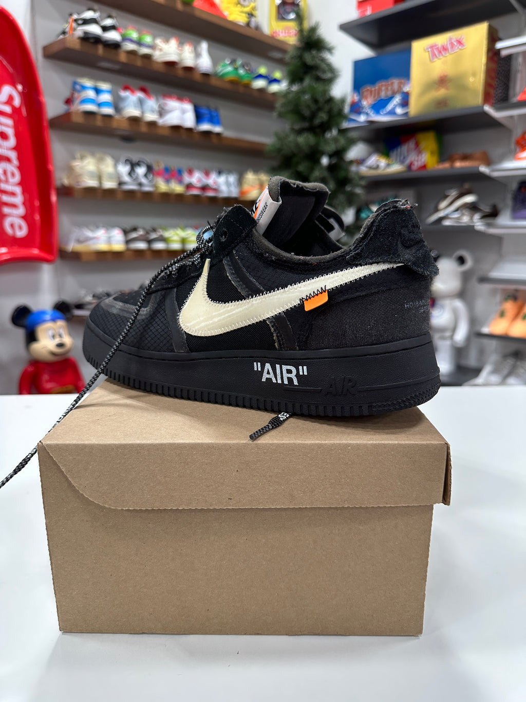 Off White x Air Force 1 Low Black Sz 10.5