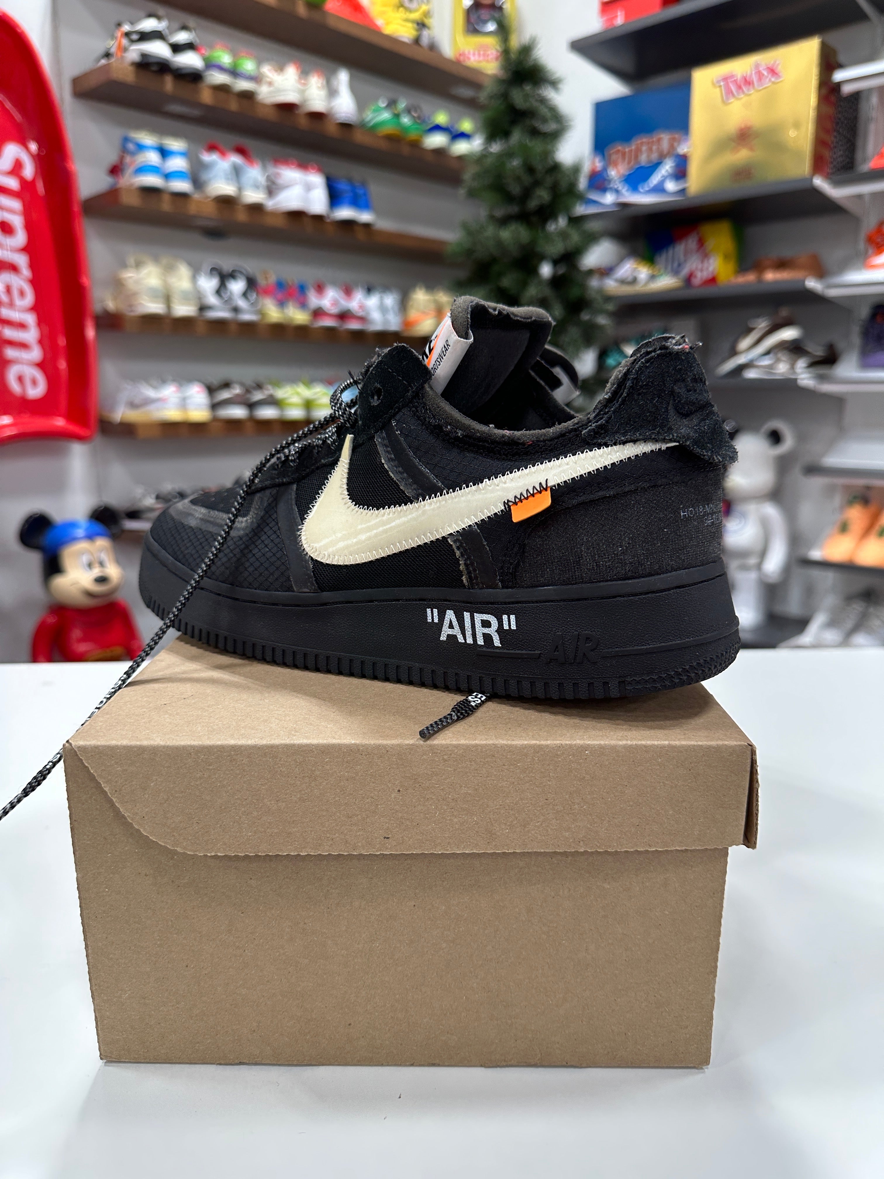Off White x Air Force 1 Low Black Sz 10.5