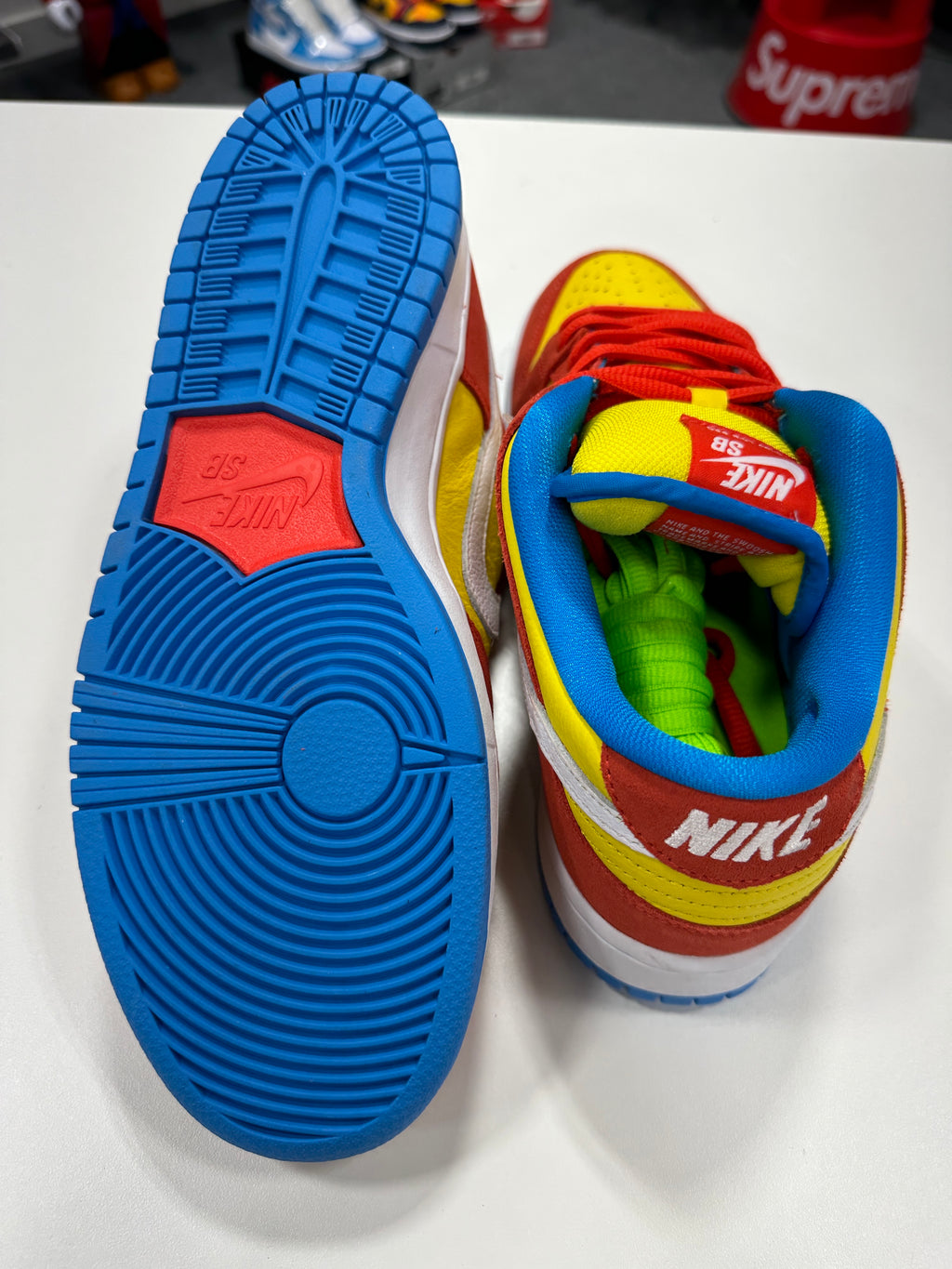 Nike SB Dunk Low Bart Simpson Sz 9