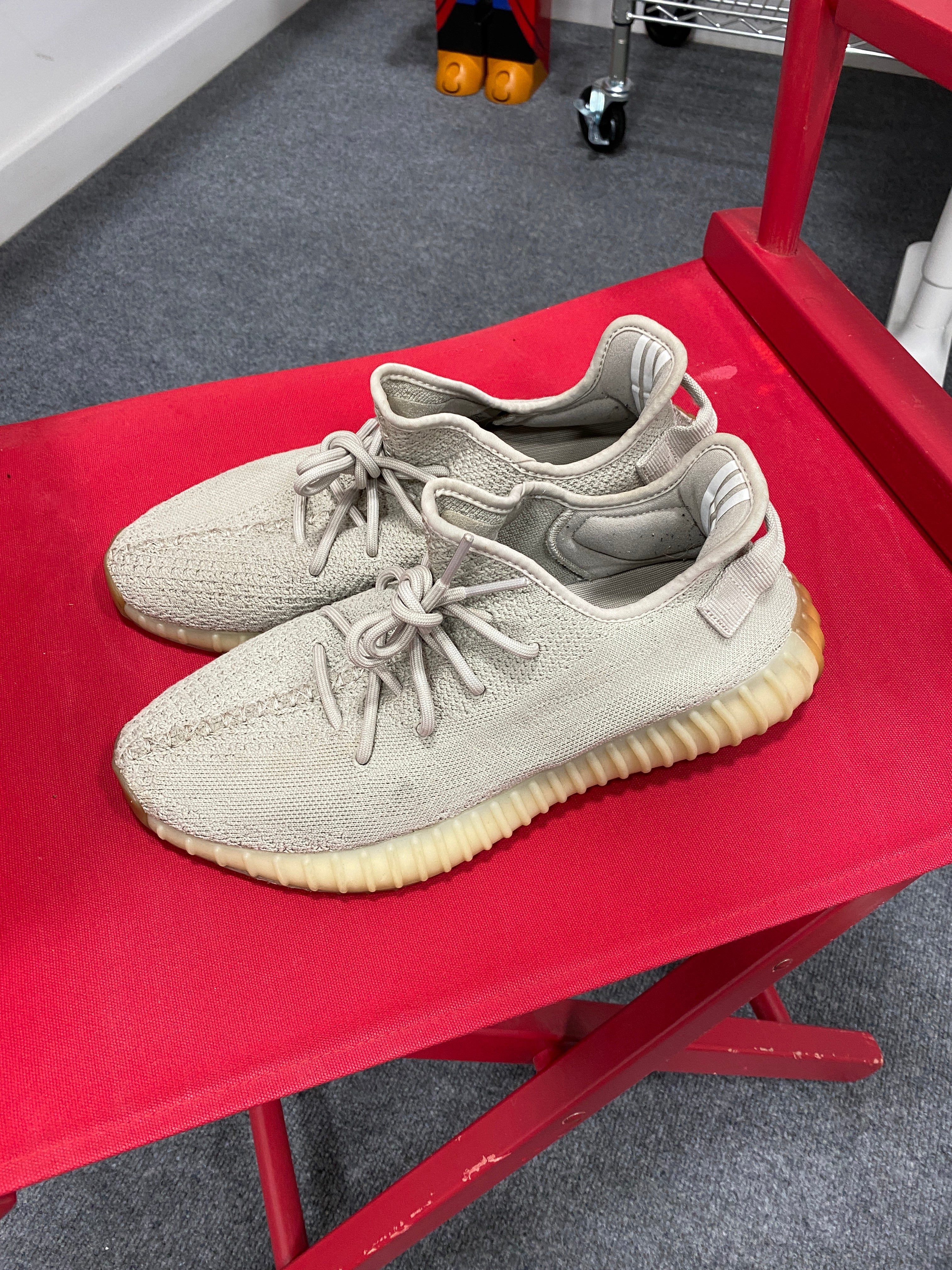 Yeezy 350 V2 Sesame Sz 10.5 NO BOX