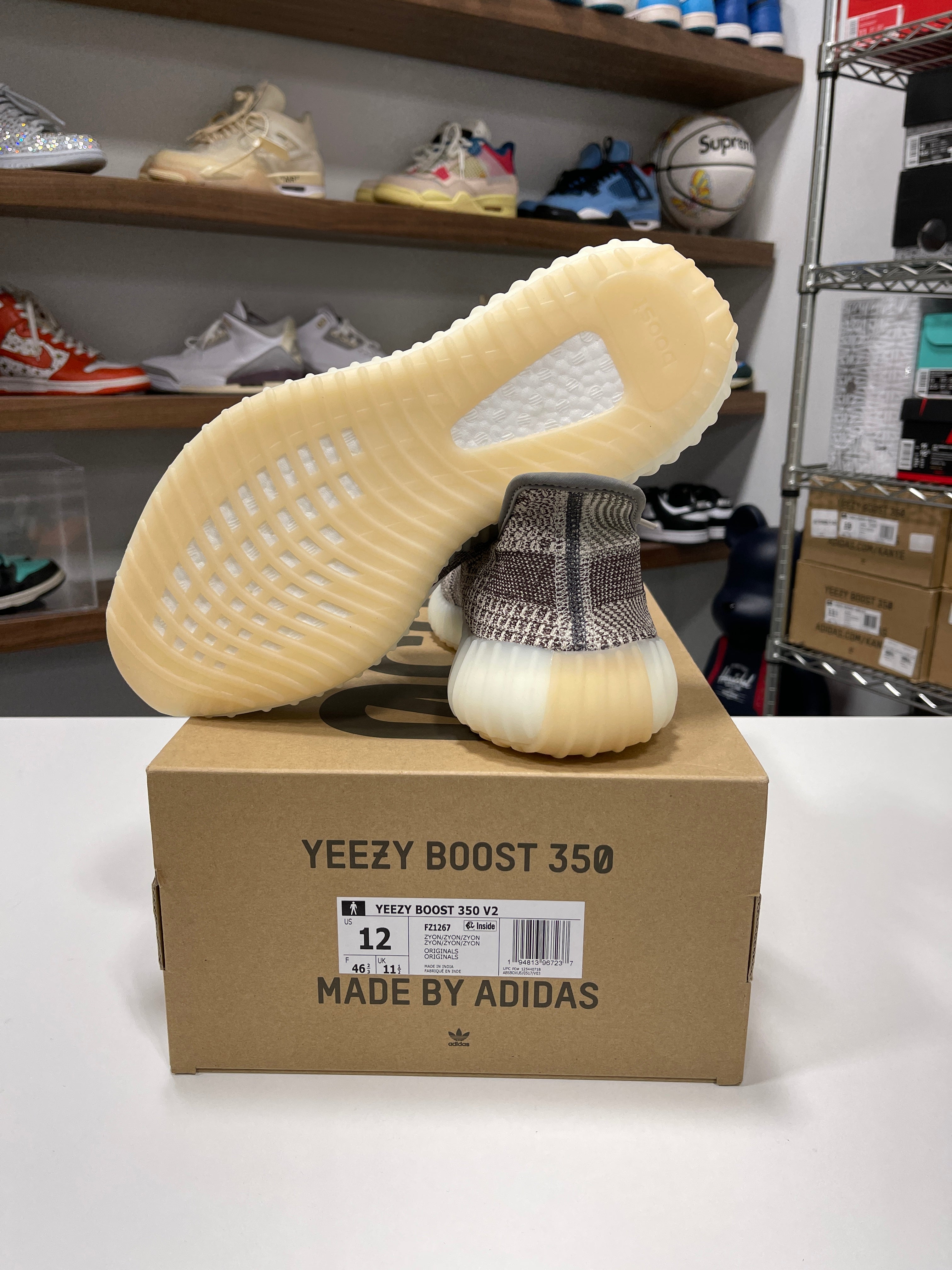 Adidas Yeezy 350 V2 Zyon Sz 12