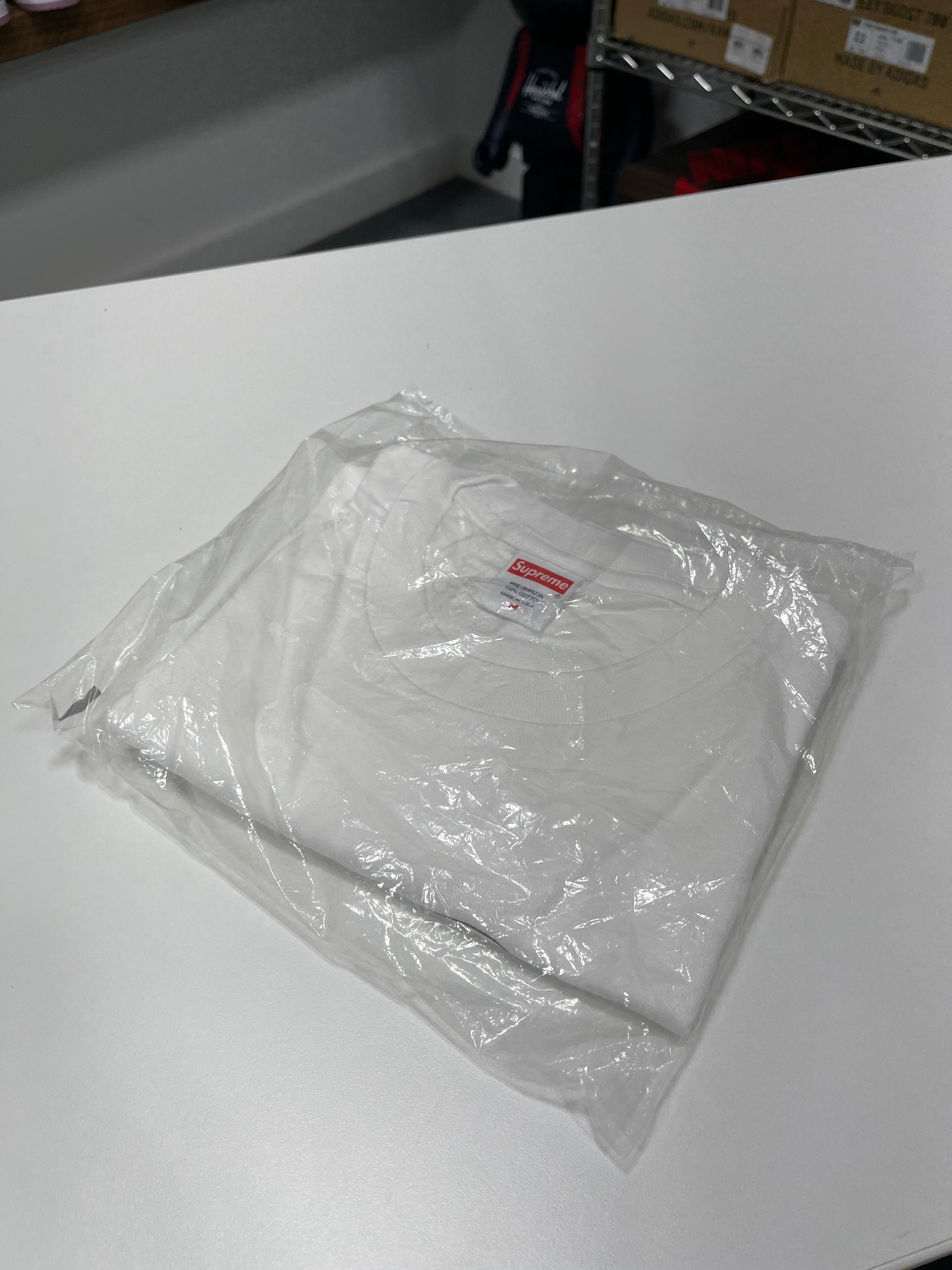 Supreme Johnston Frog T Shirt White  Sz M